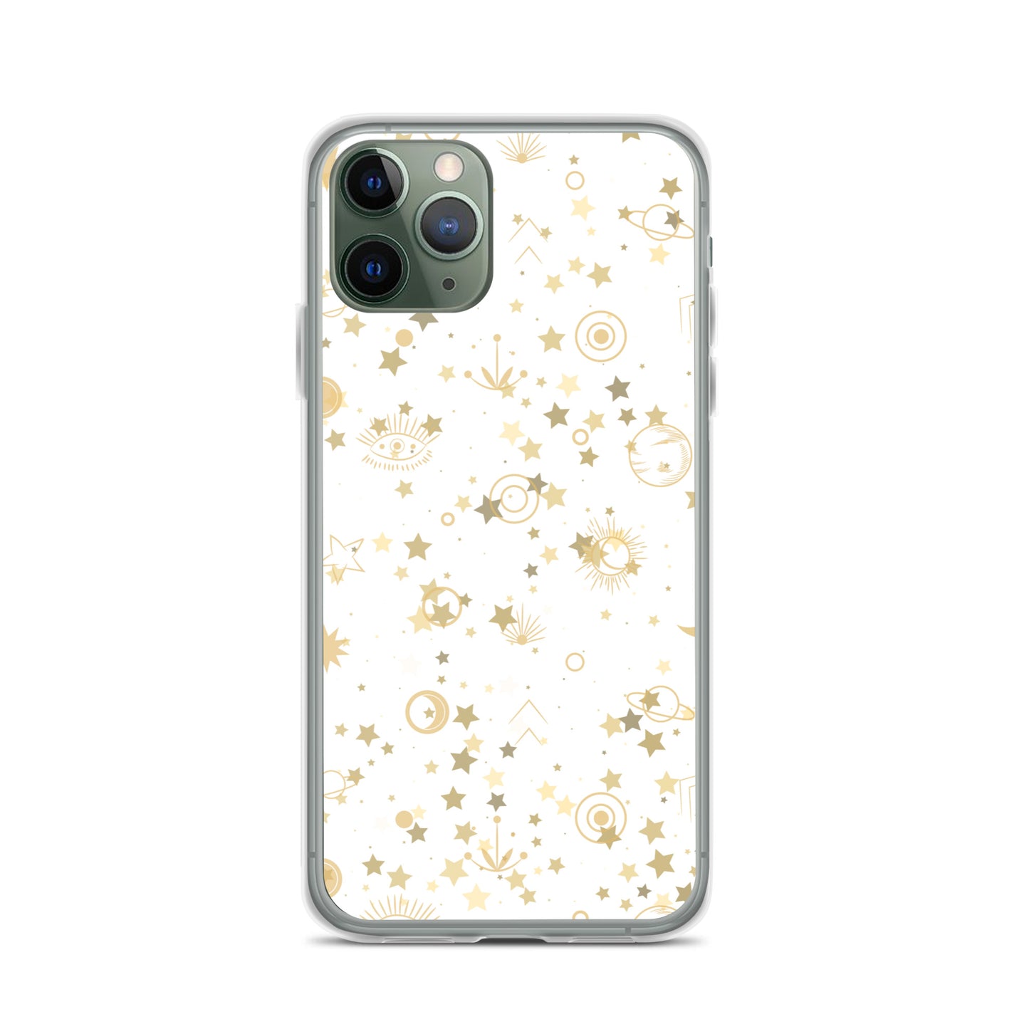 Golden Star Galaxy Clear Case for iPhone®