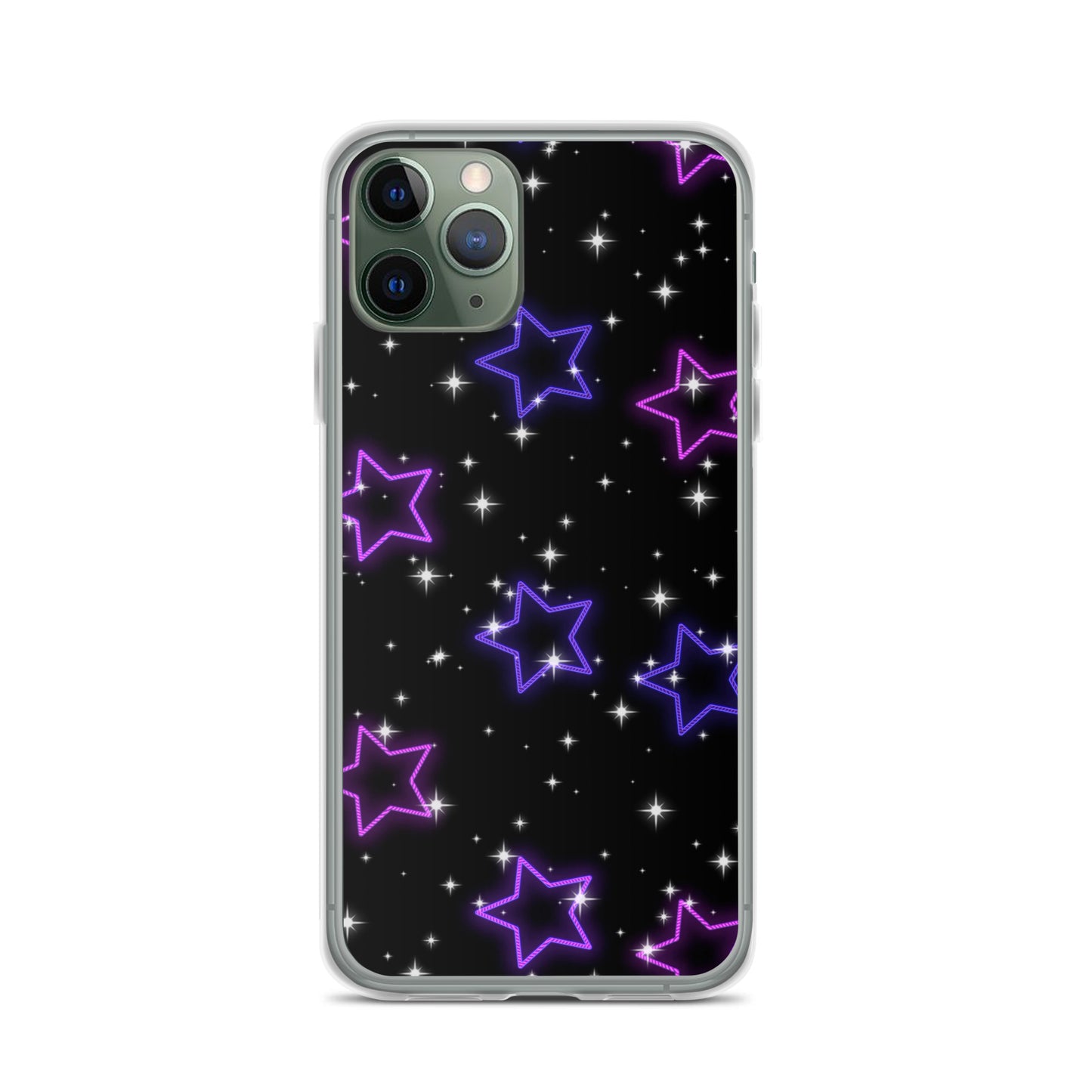 Neon Star Clear Case for iPhone®