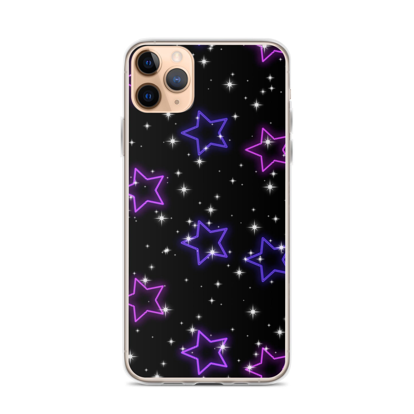 Neon Star Clear Case for iPhone®