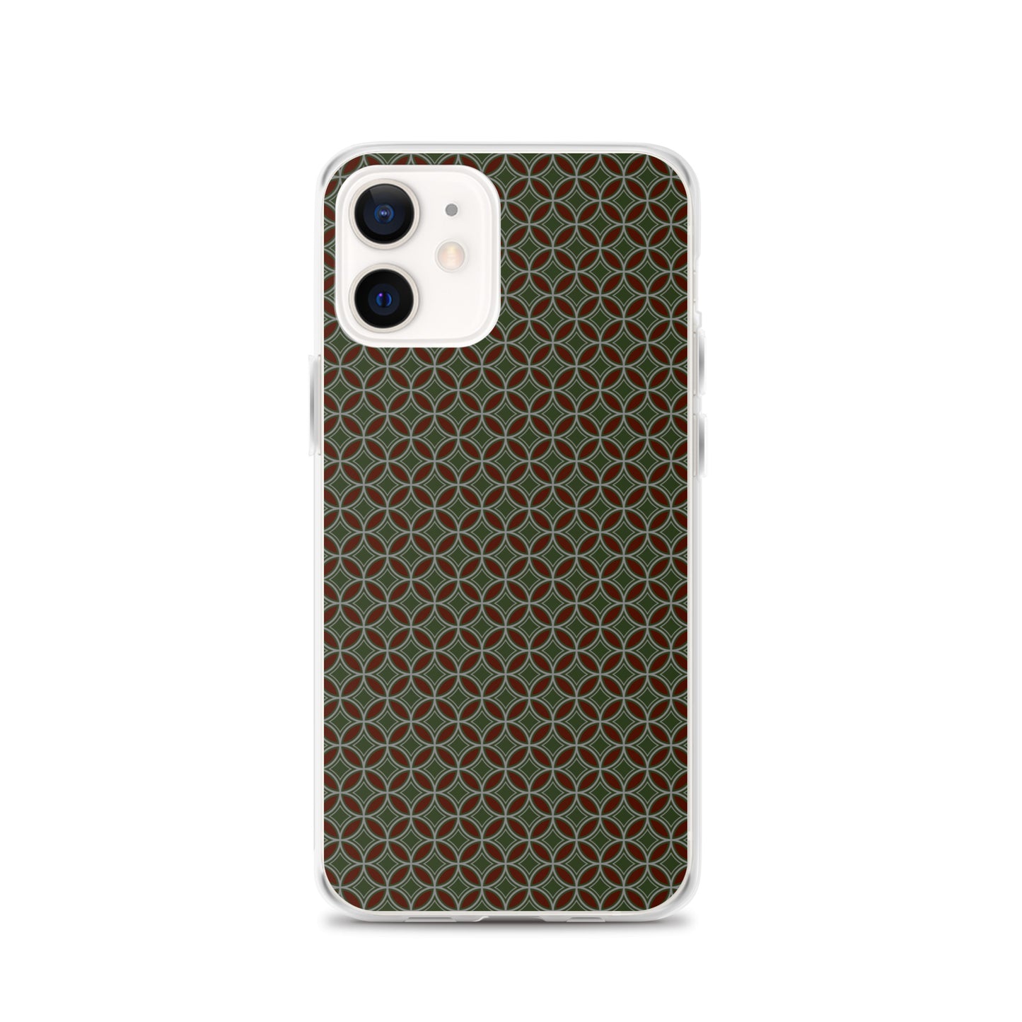 Flower of Life Tree Green Clear Case for iPhone®