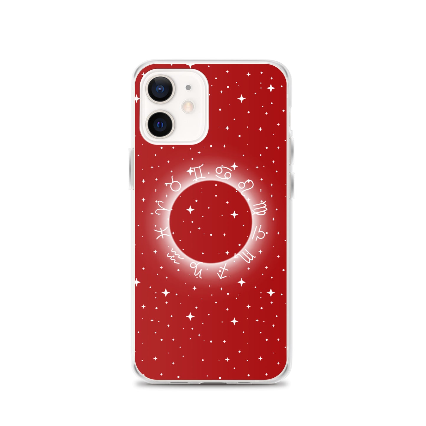 Star Zodiac Fire Red Clear Case for iPhone®