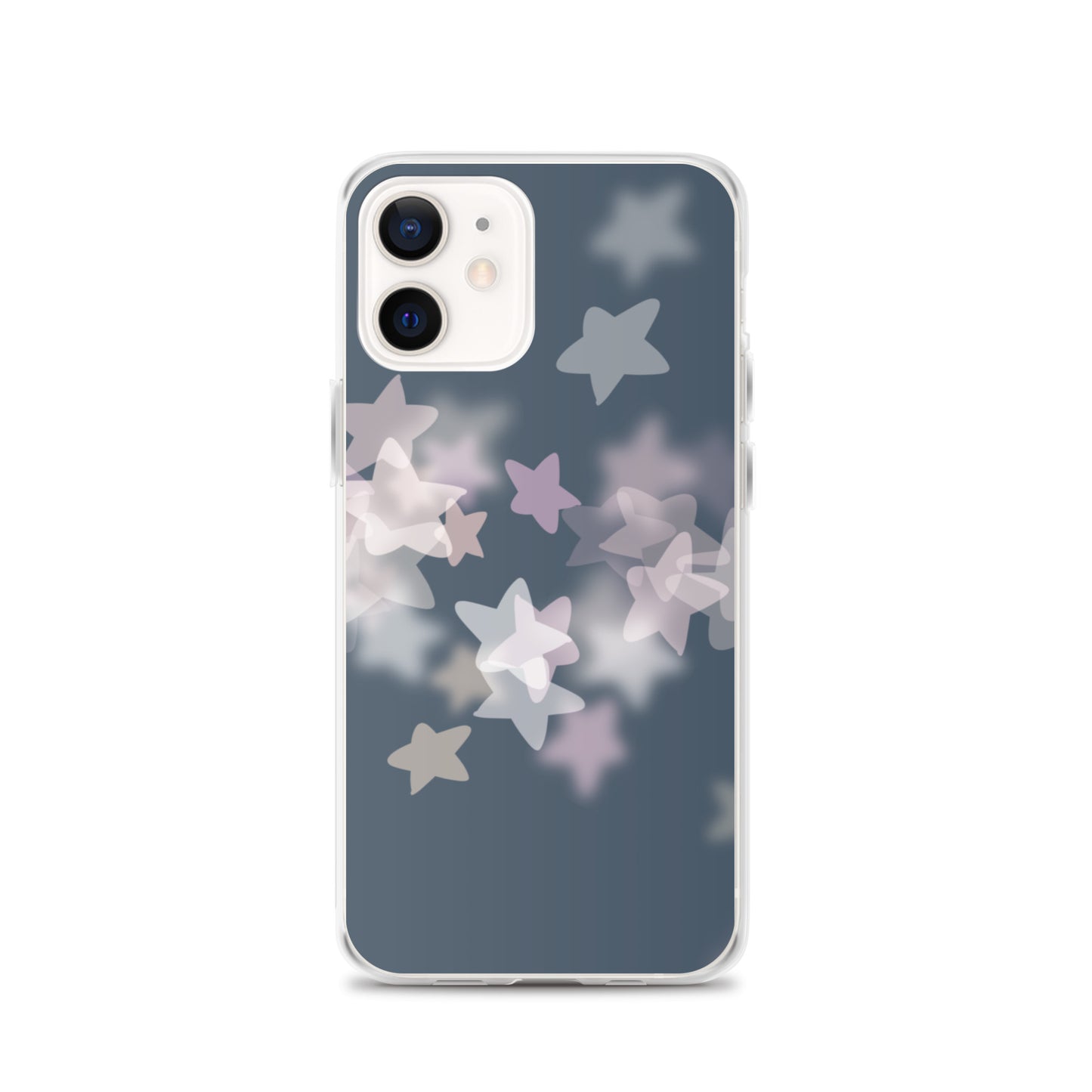 Star Mist Fall Blue Clear Case for iPhone®