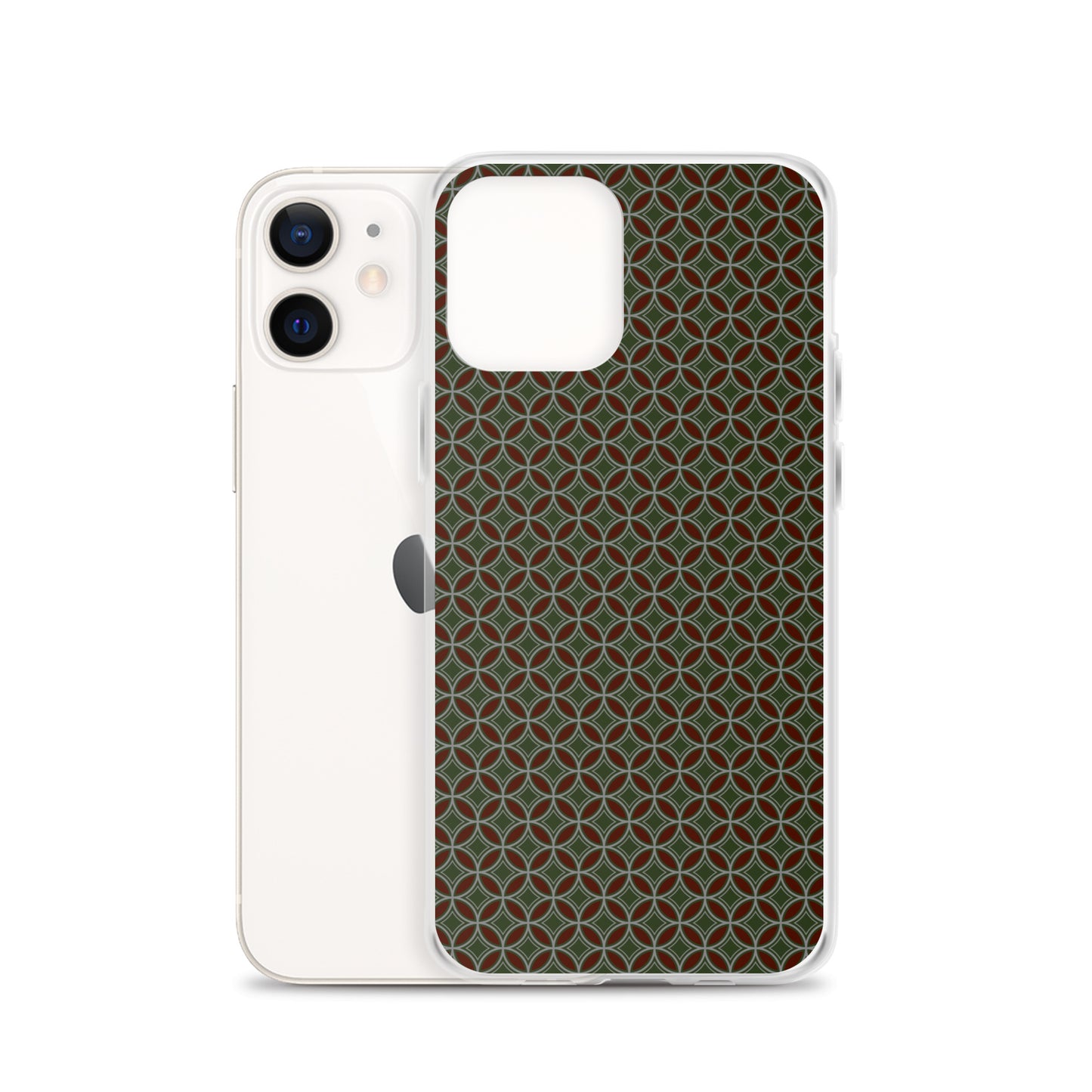 Flower of Life Tree Green Clear Case for iPhone®