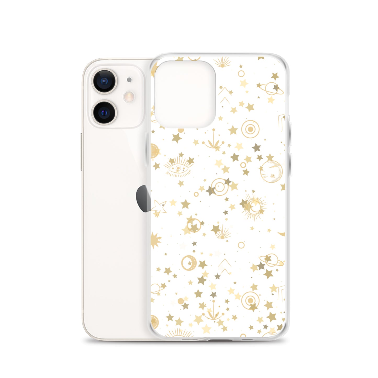 Golden Star Galaxy Clear Case for iPhone®