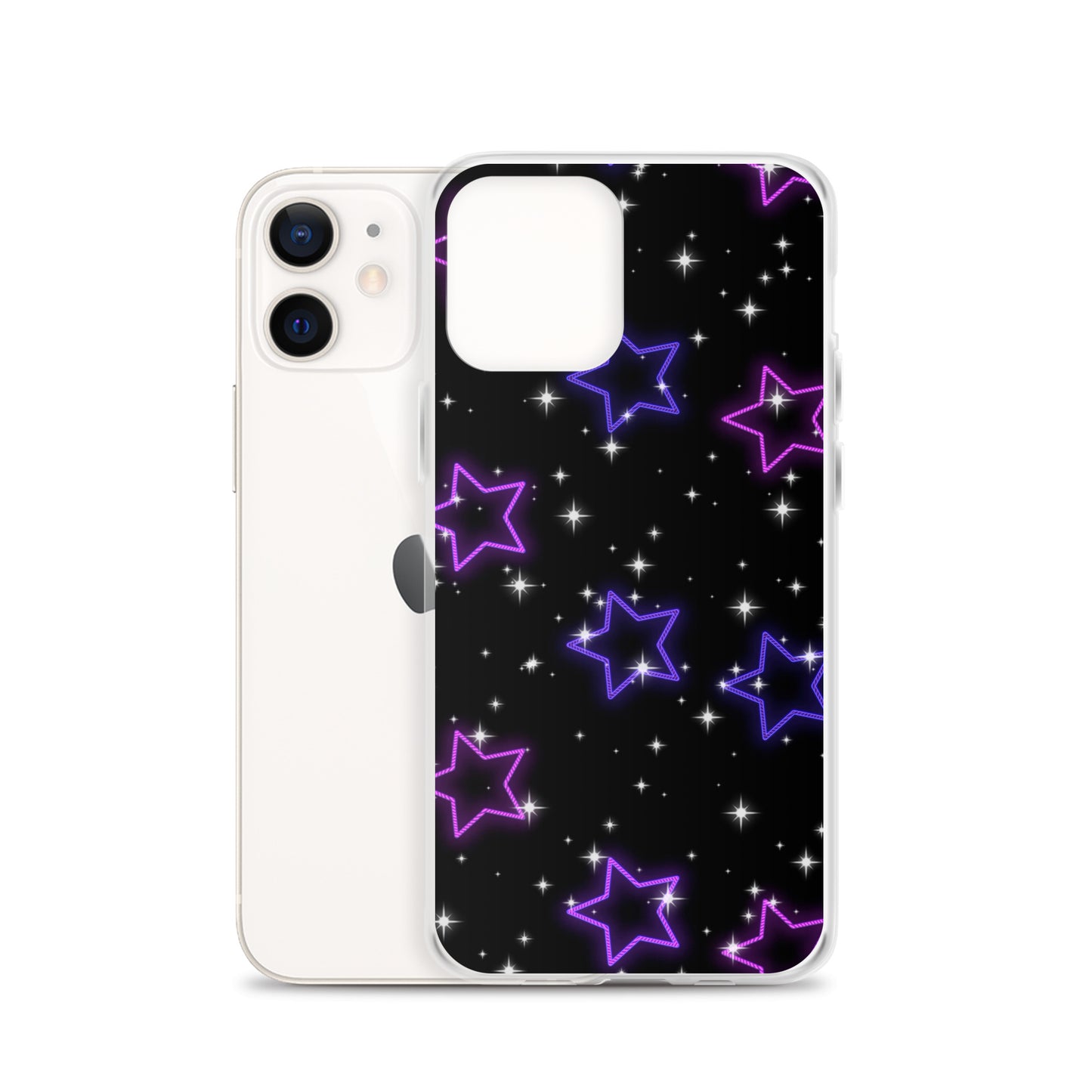 Neon Star Clear Case for iPhone®