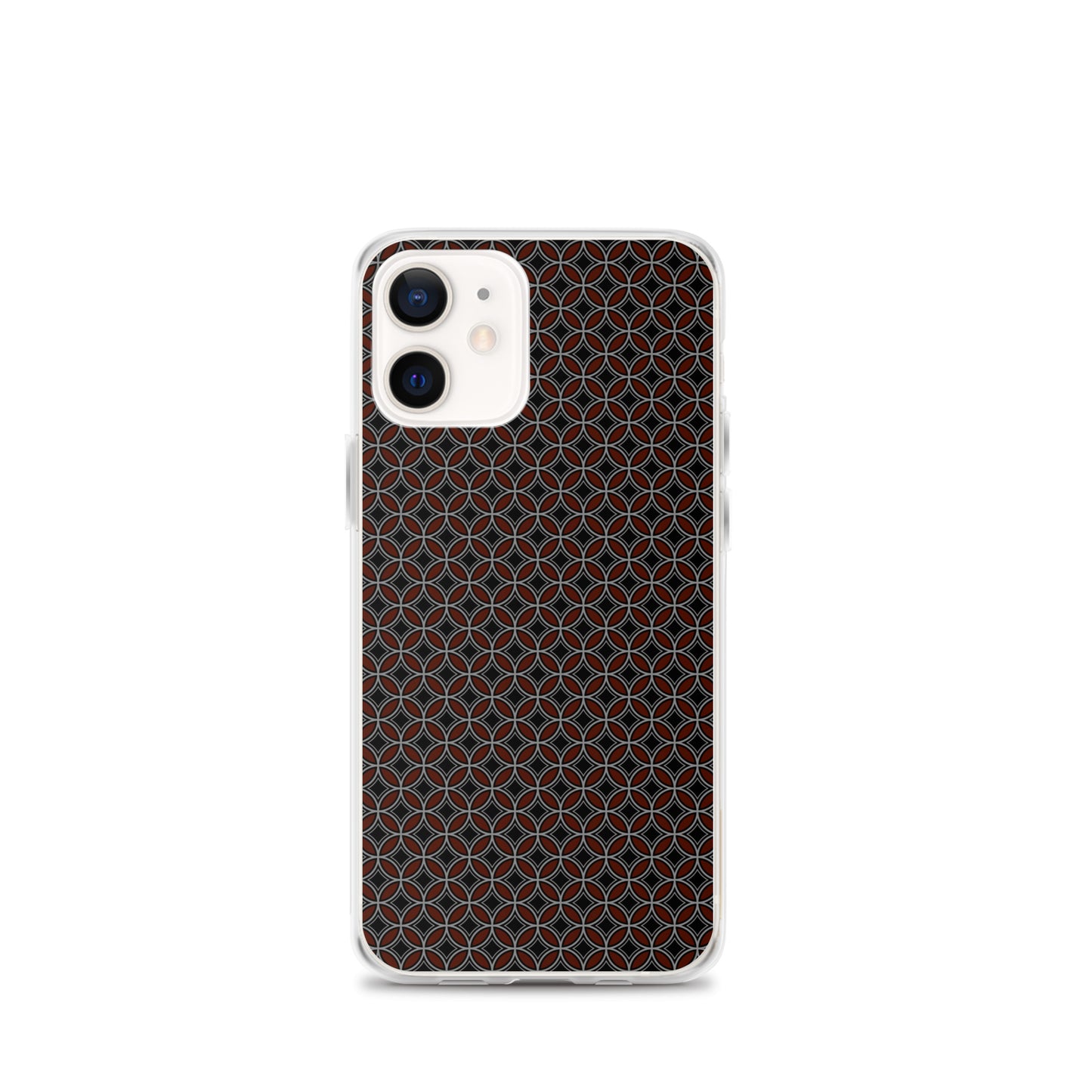 Flower of Life Black Clear Case for iPhone®