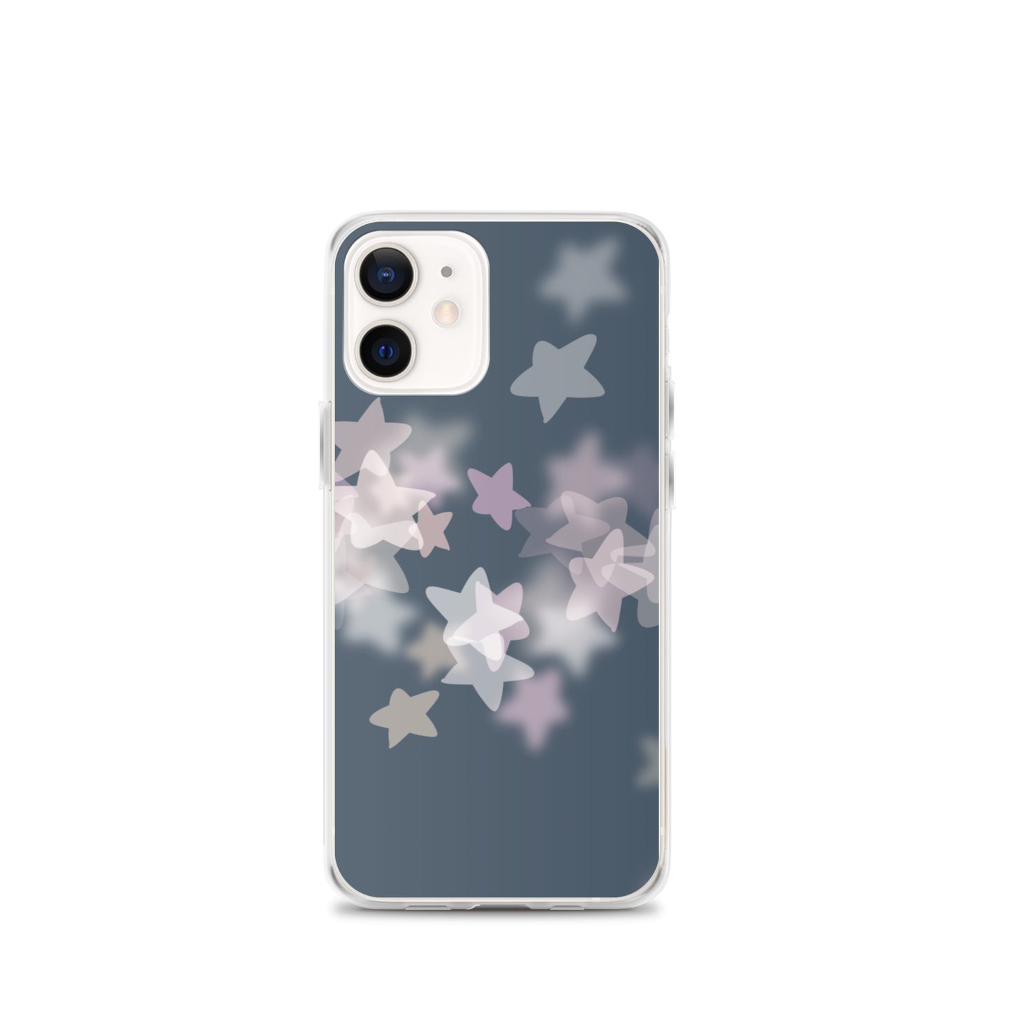 Star Mist Fall Blue Clear Case for iPhone®