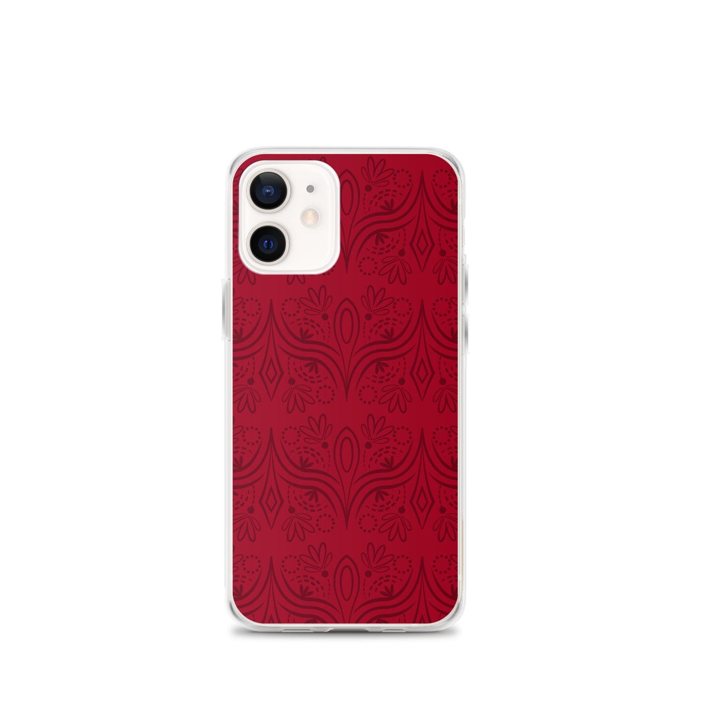 Geometric Star Red Clear Case for iPhone®