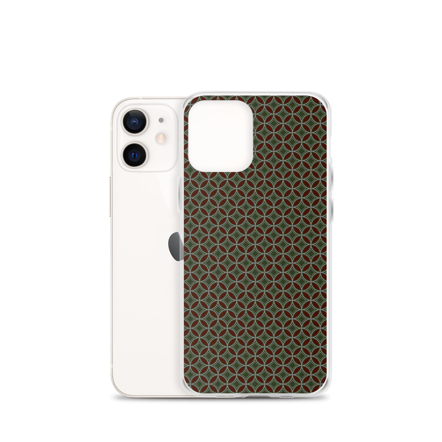 Flower of Life Tree Green Clear Case for iPhone®