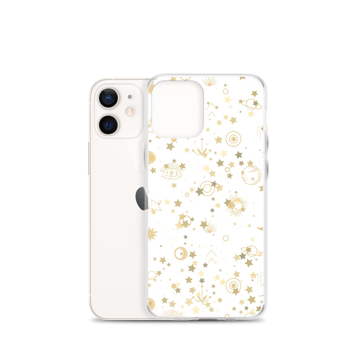 Golden Star Galaxy Clear Case for iPhone®