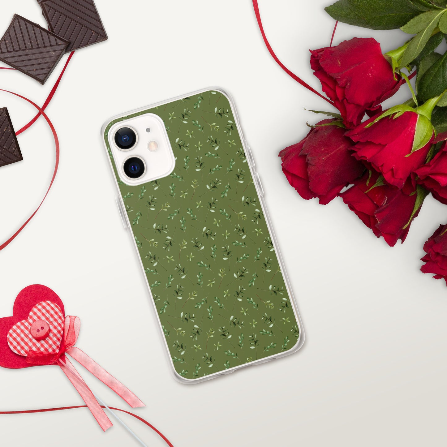 Greenery Wood Green Clear Case for iPhone®