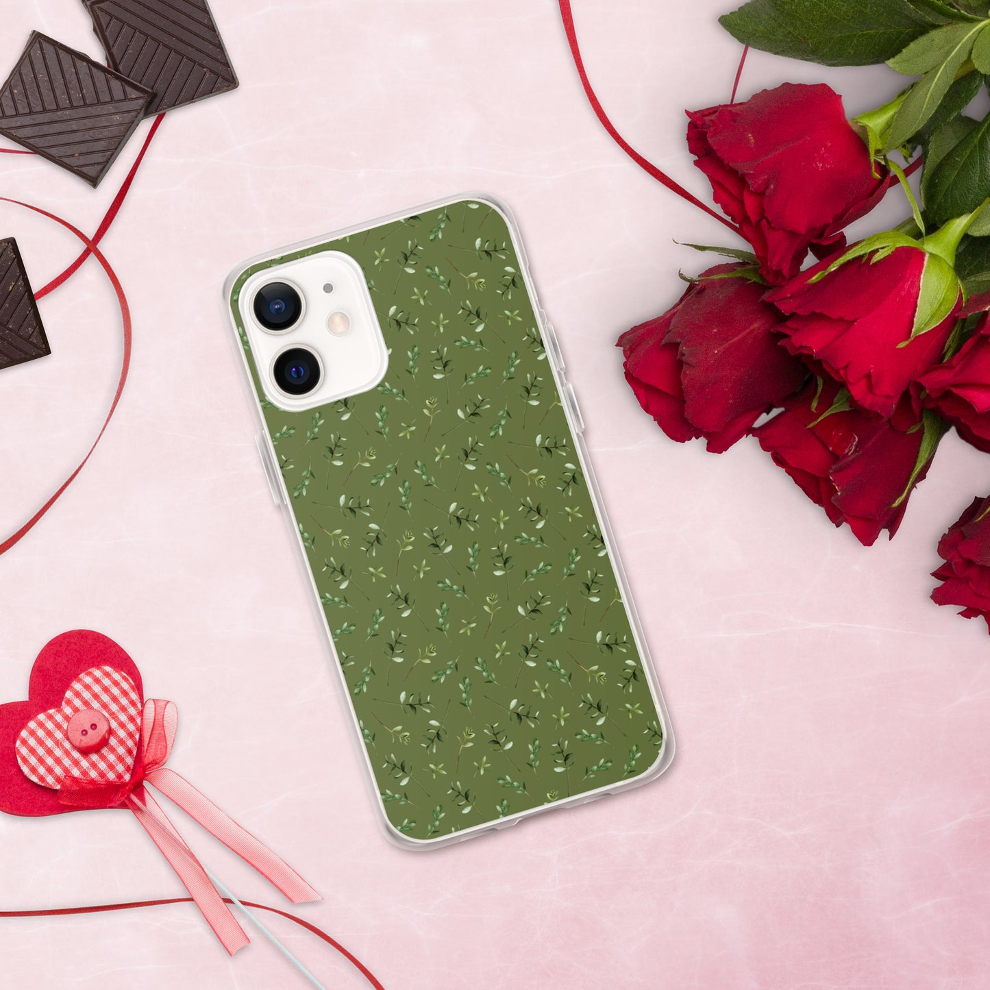 Greenery Wood Green Clear Case for iPhone®