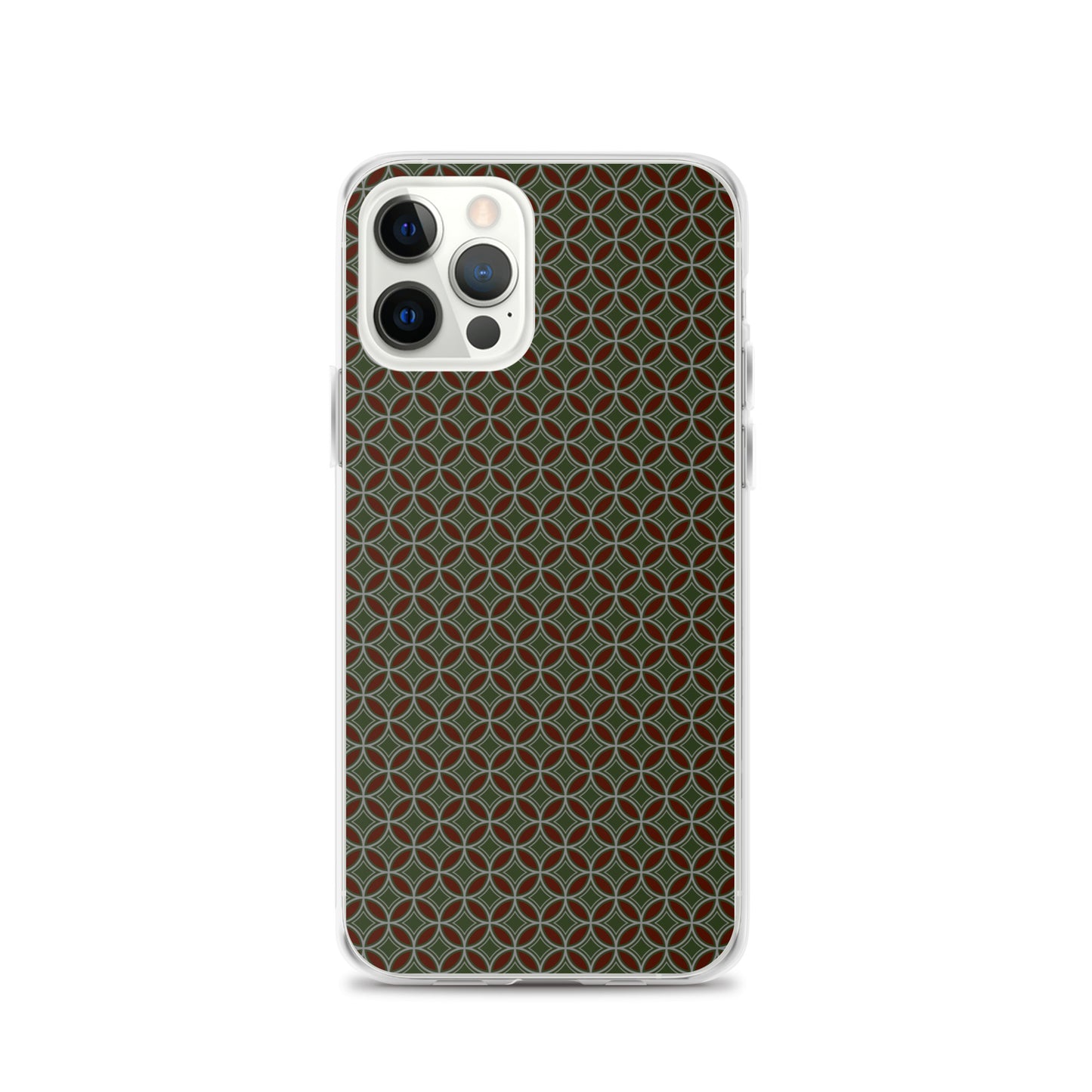 Flower of Life Tree Green Clear Case for iPhone®