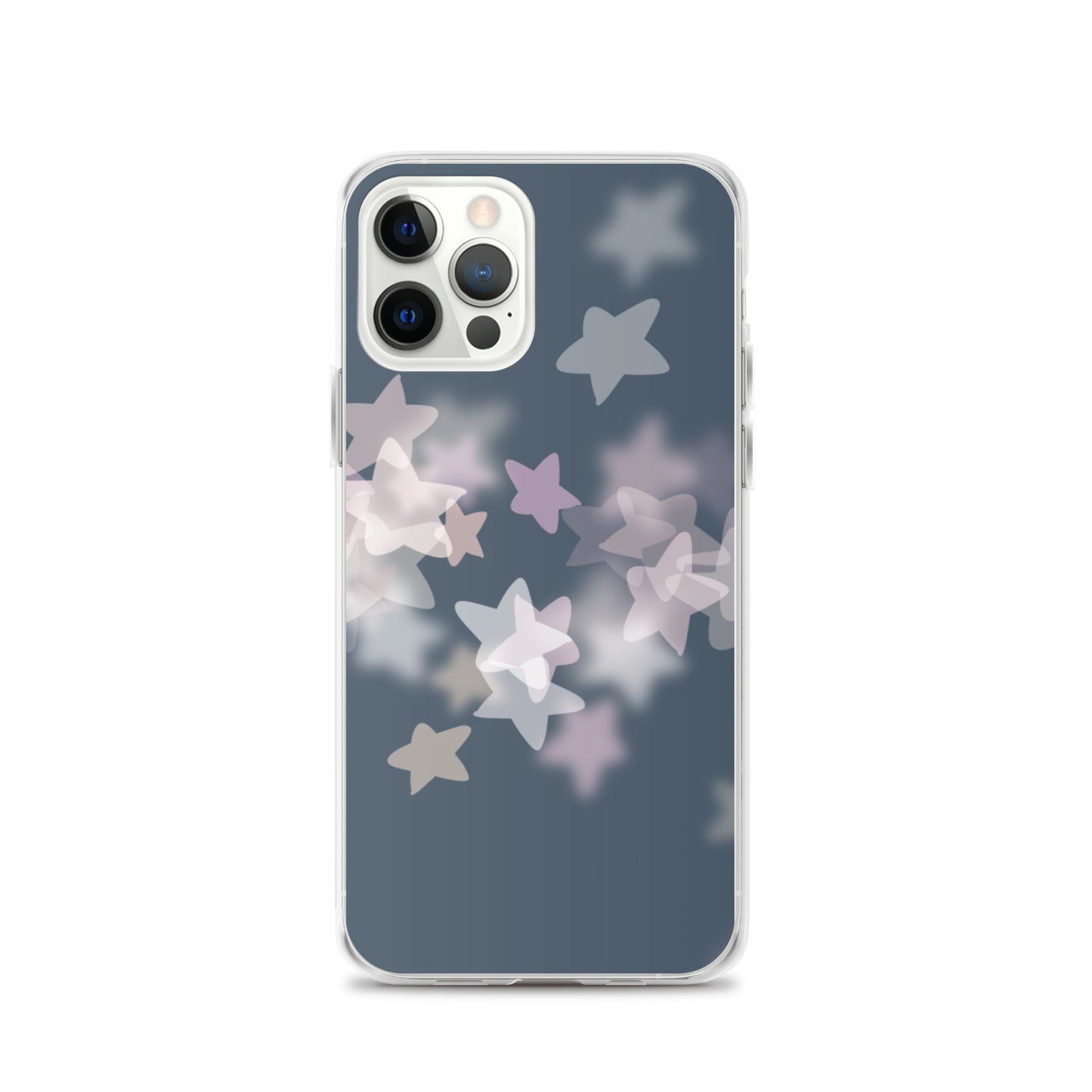 Star Mist Fall Blue Clear Case for iPhone®