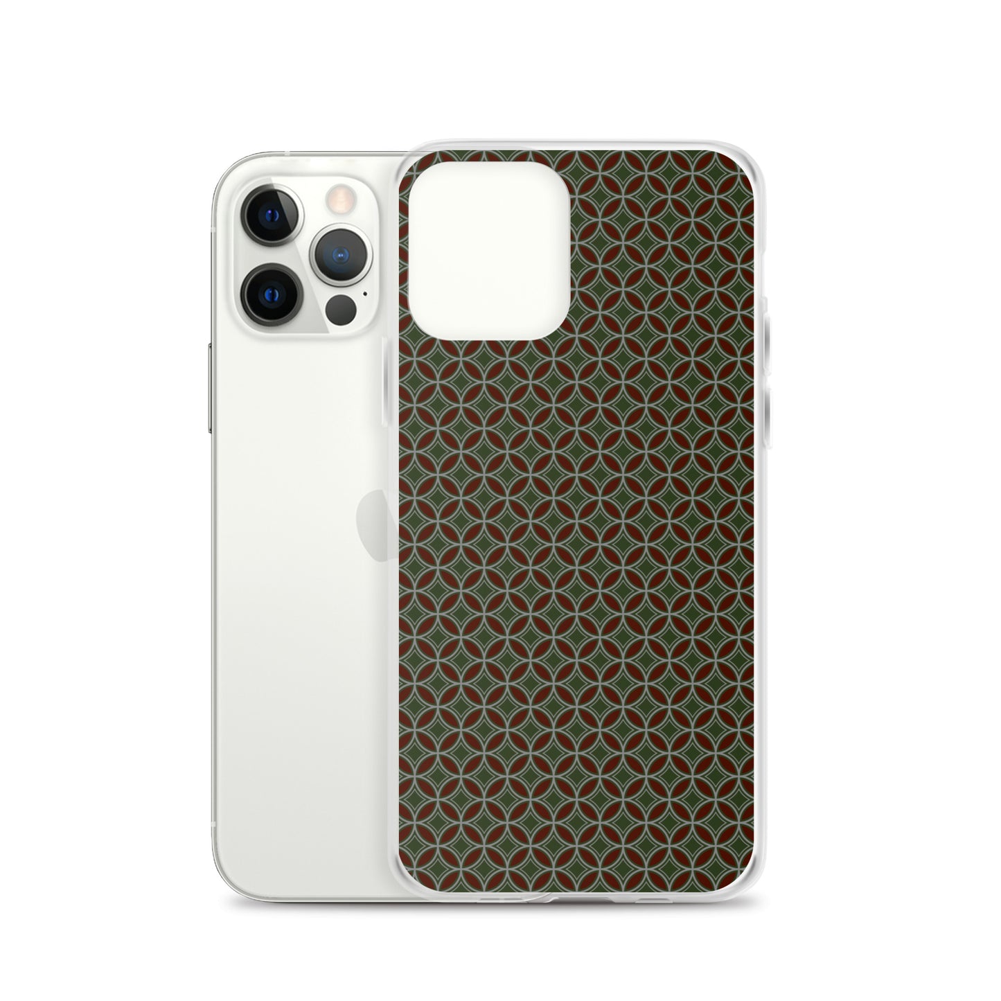 Flower of Life Tree Green Clear Case for iPhone®