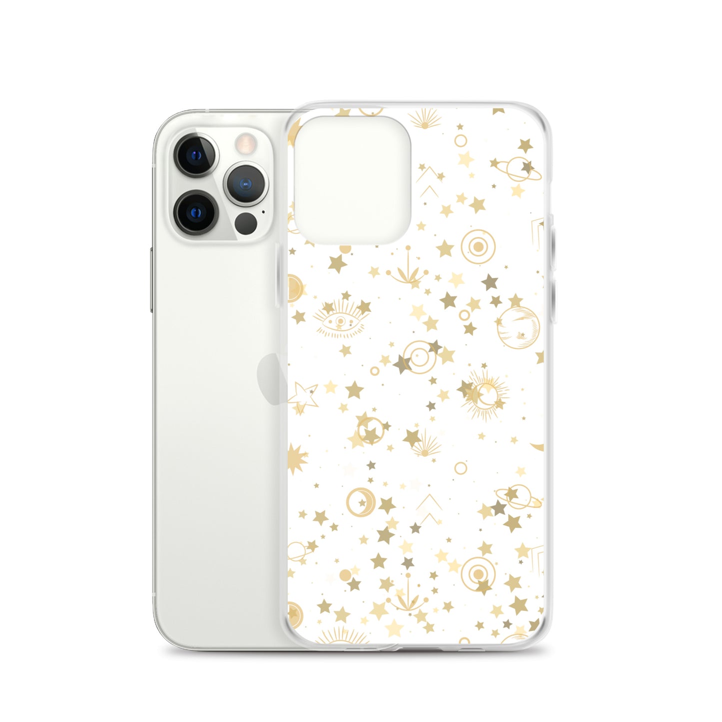 Golden Star Galaxy Clear Case for iPhone®