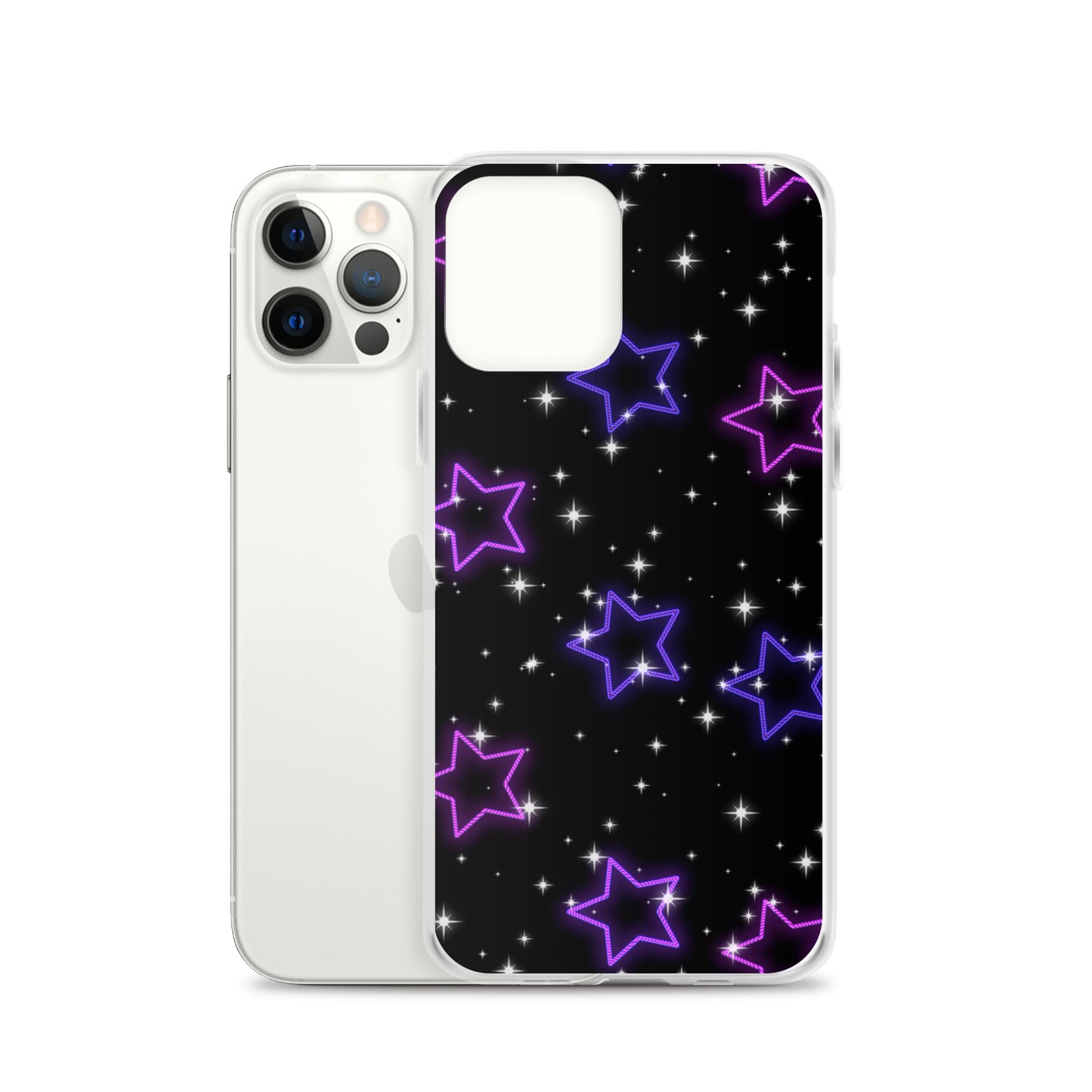 Neon Star Clear Case for iPhone®