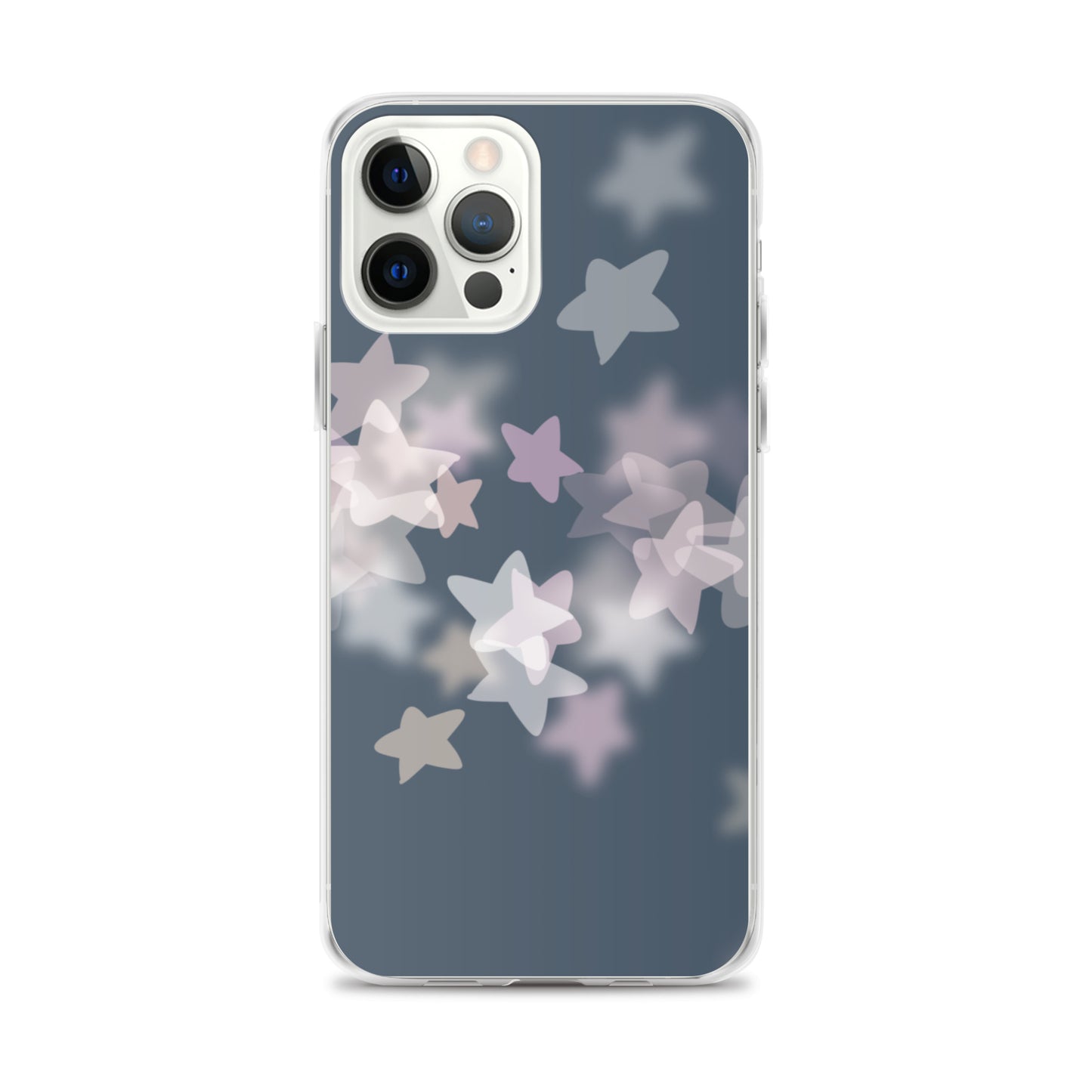 Star Mist Fall Blue Clear Case for iPhone®