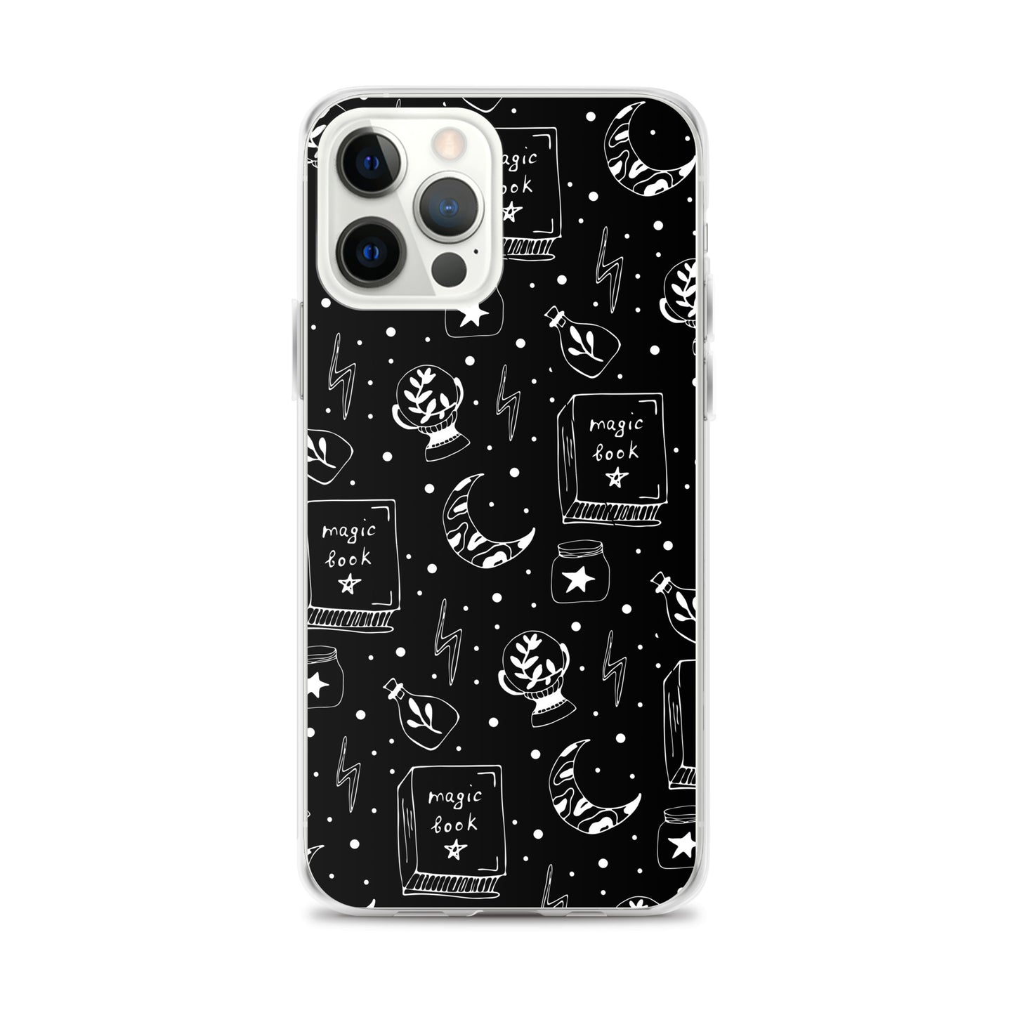 Magic Book Black Clear Case for iPhone®