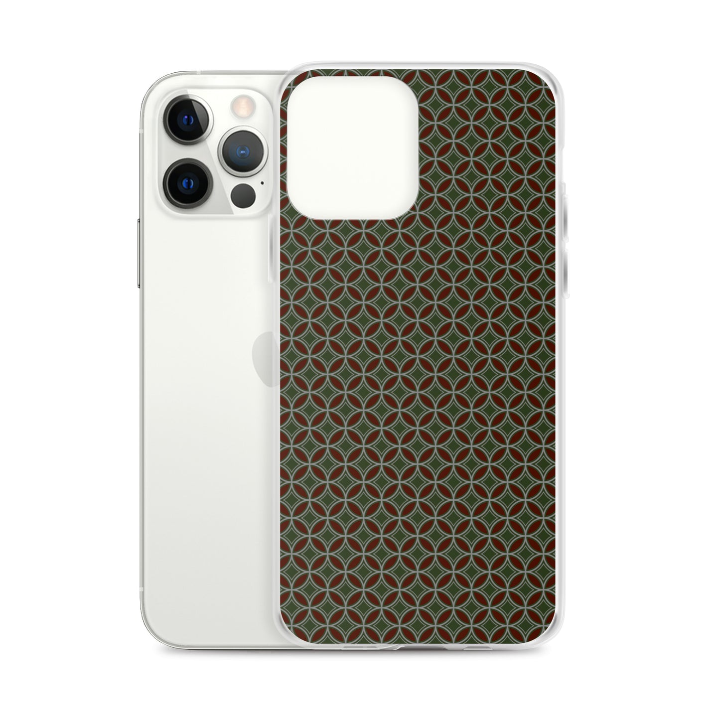 Flower of Life Tree Green Clear Case for iPhone®