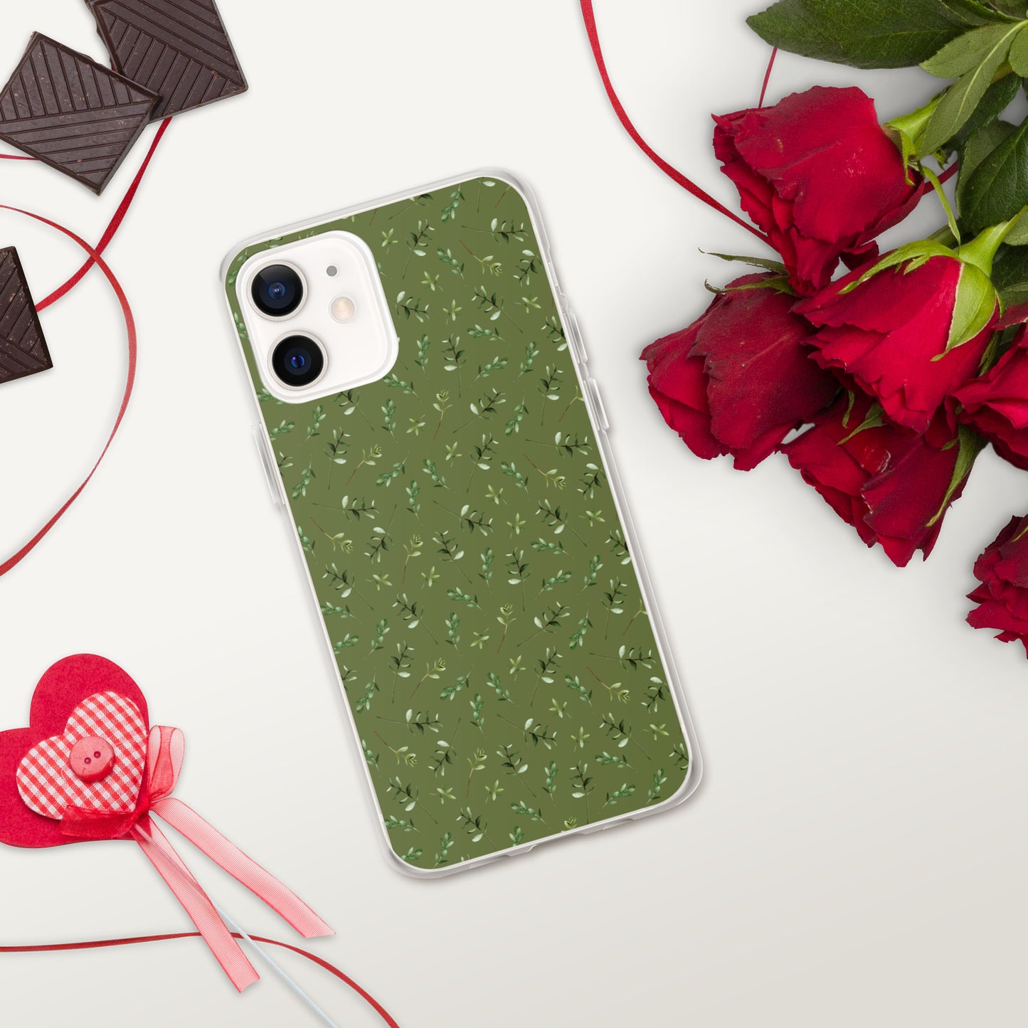 Greenery Wood Green Clear Case for iPhone®