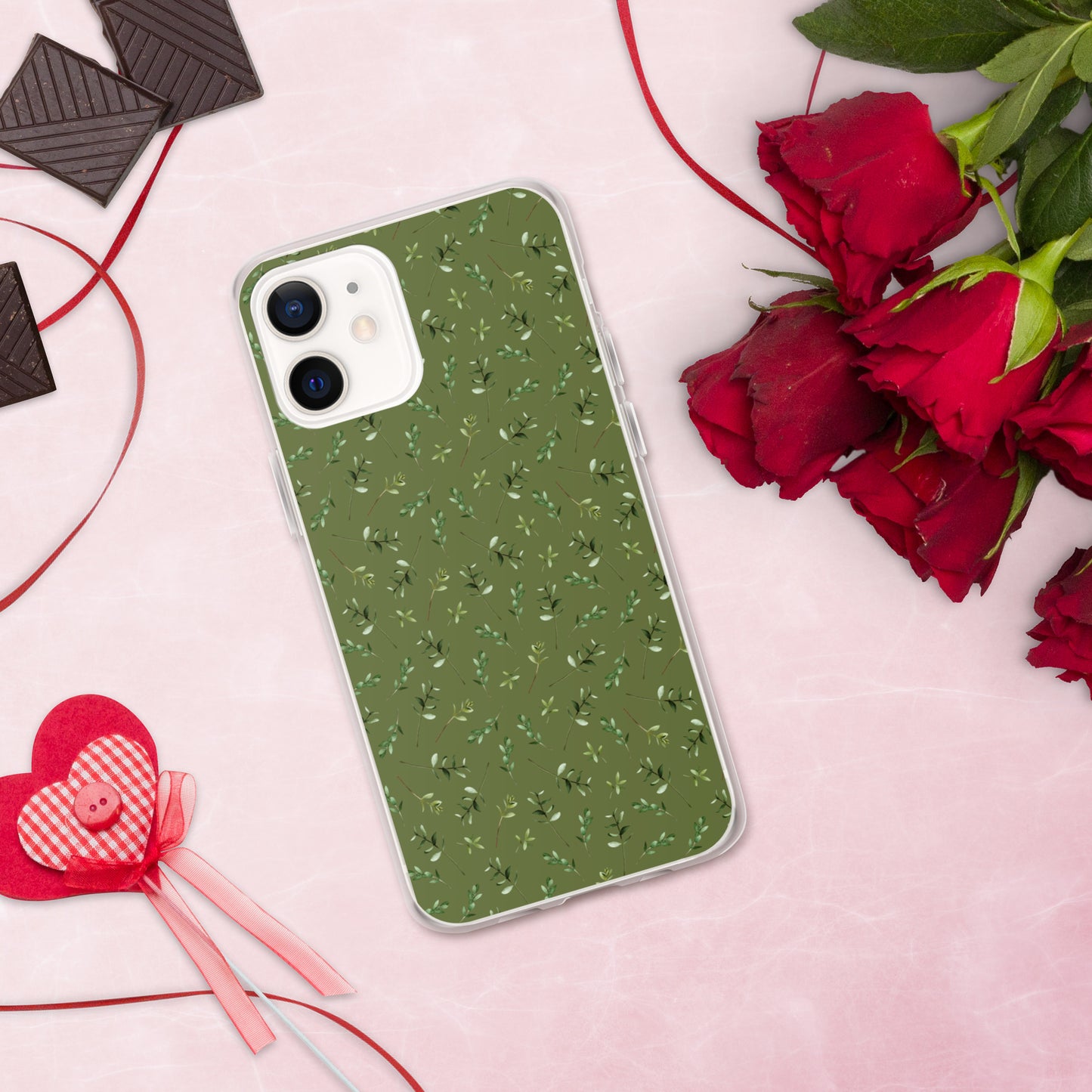 Greenery Wood Green Clear Case for iPhone®