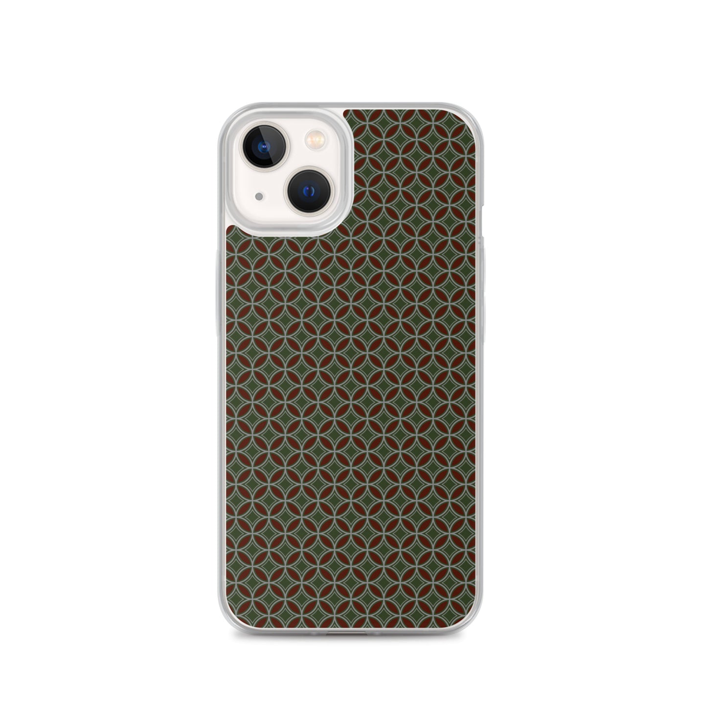 Flower of Life Tree Green Clear Case for iPhone®