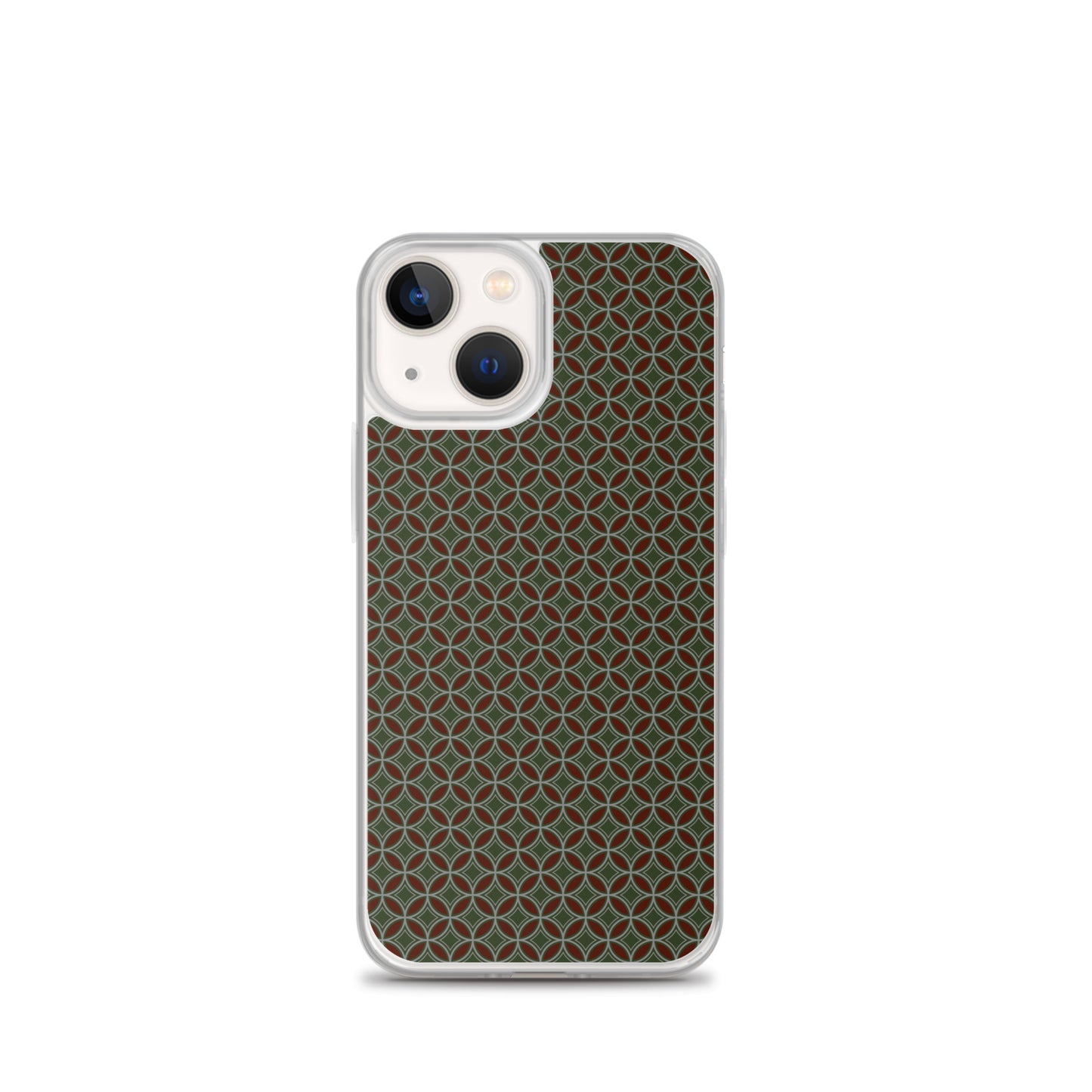 Flower of Life Tree Green Clear Case for iPhone®