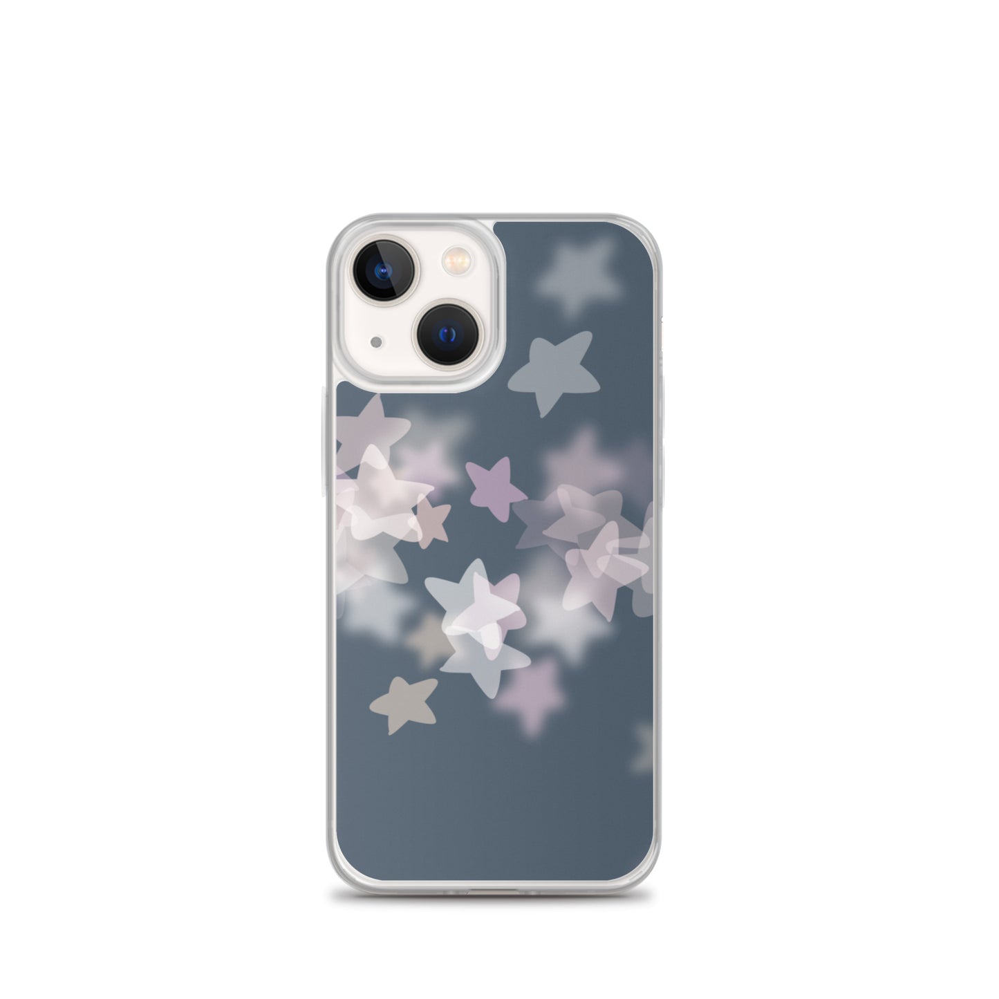 Star Mist Fall Blue Clear Case for iPhone®