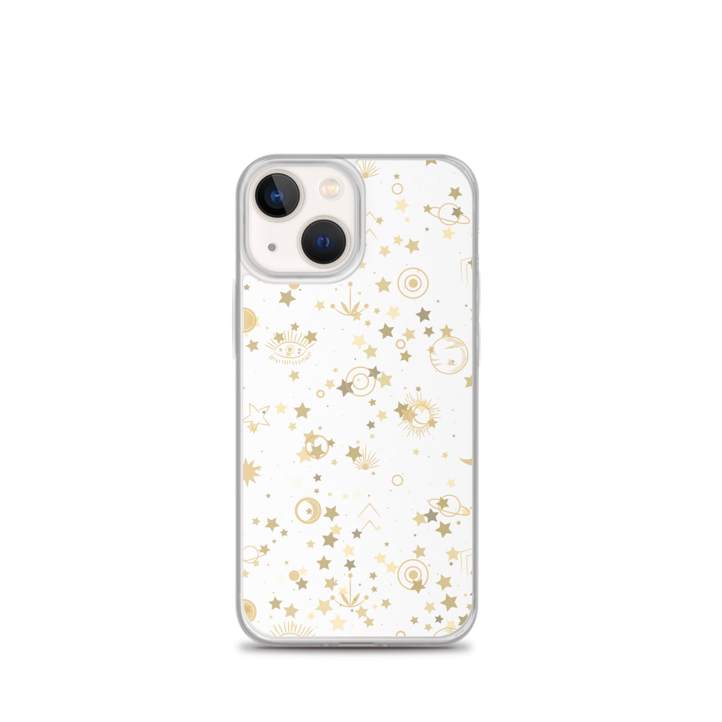 Golden Star Galaxy Clear Case for iPhone®