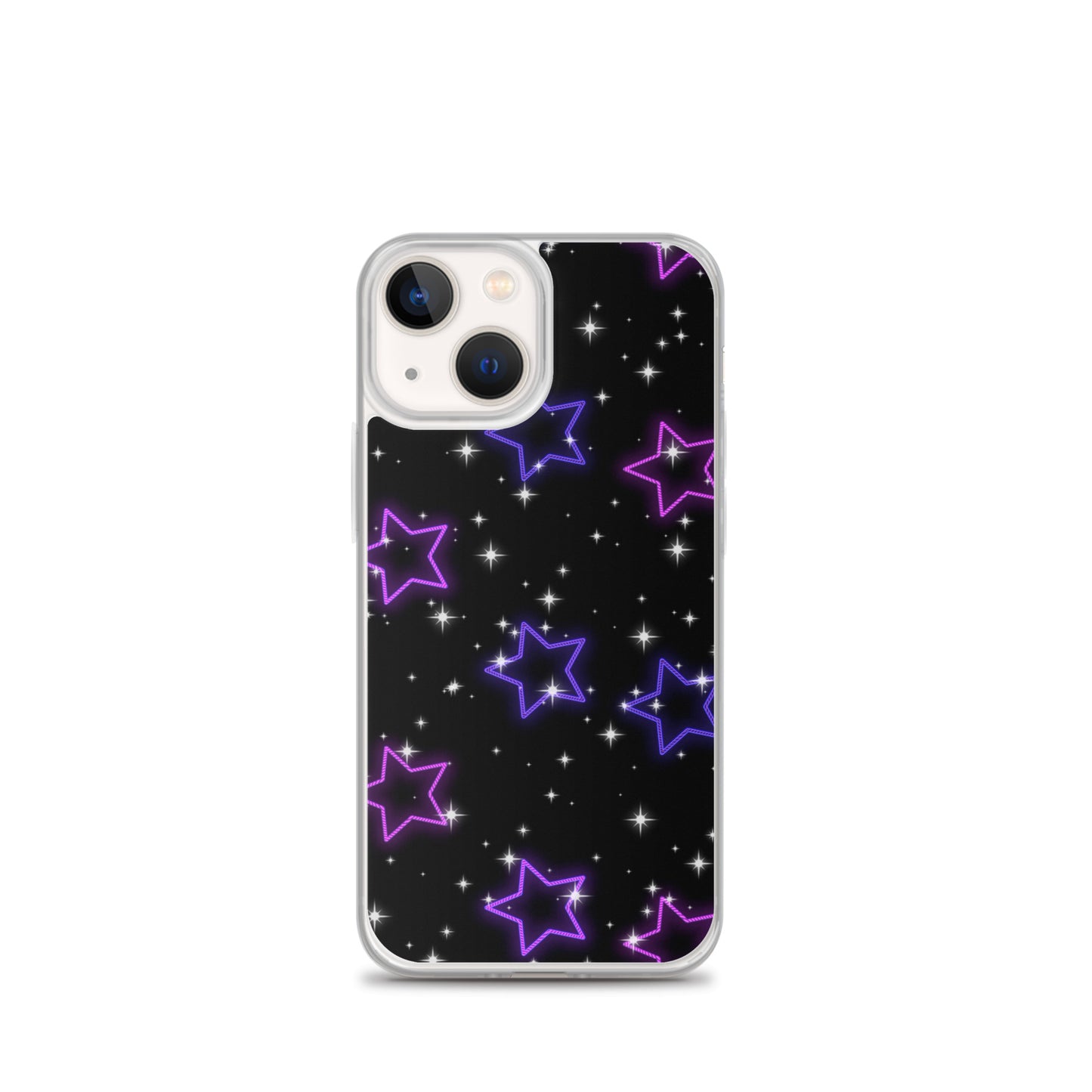 Neon Star Clear Case for iPhone®