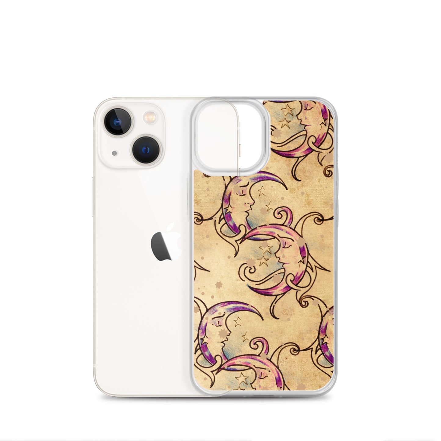 Latte Moon Clear Case for iPhone®