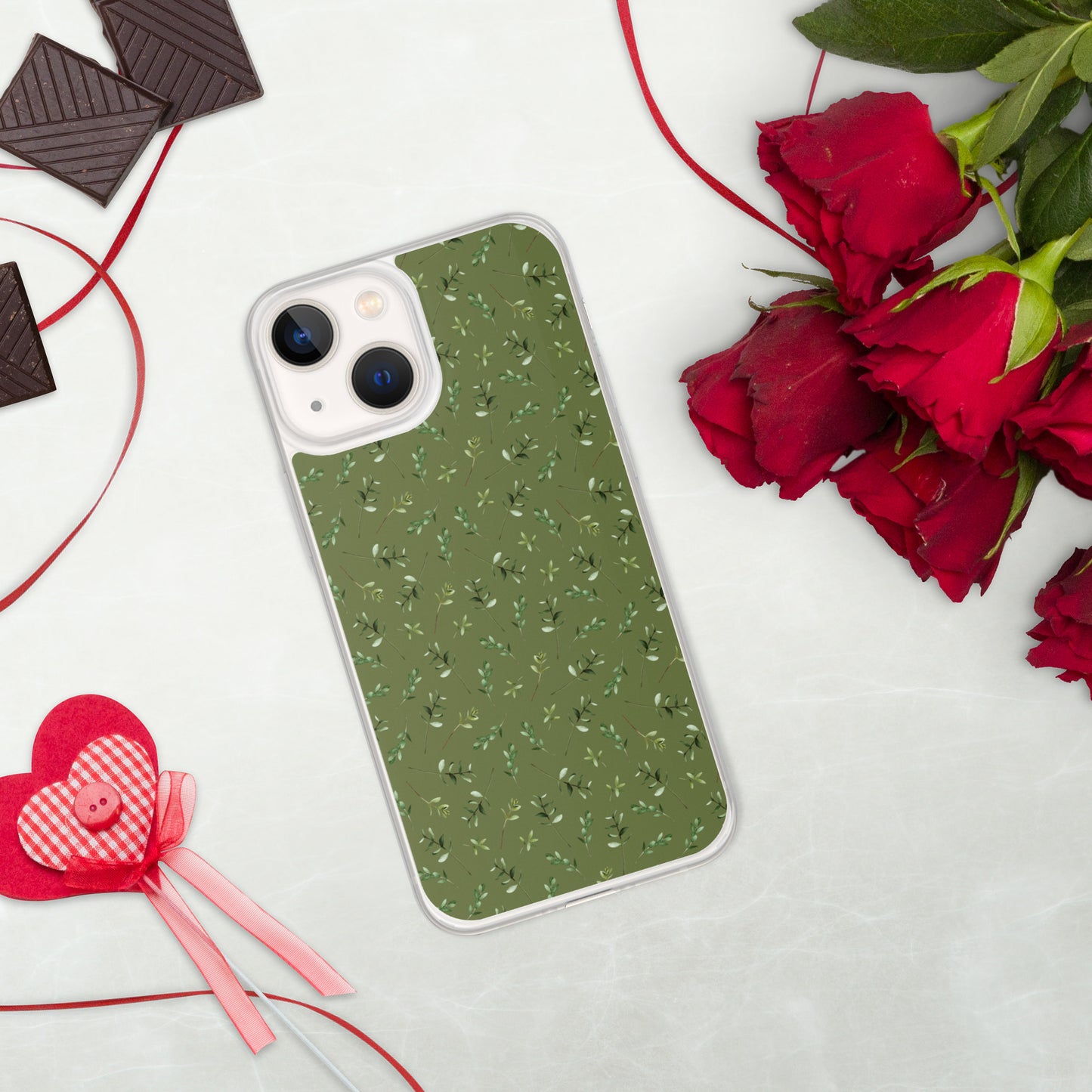 Greenery Wood Green Clear Case for iPhone®