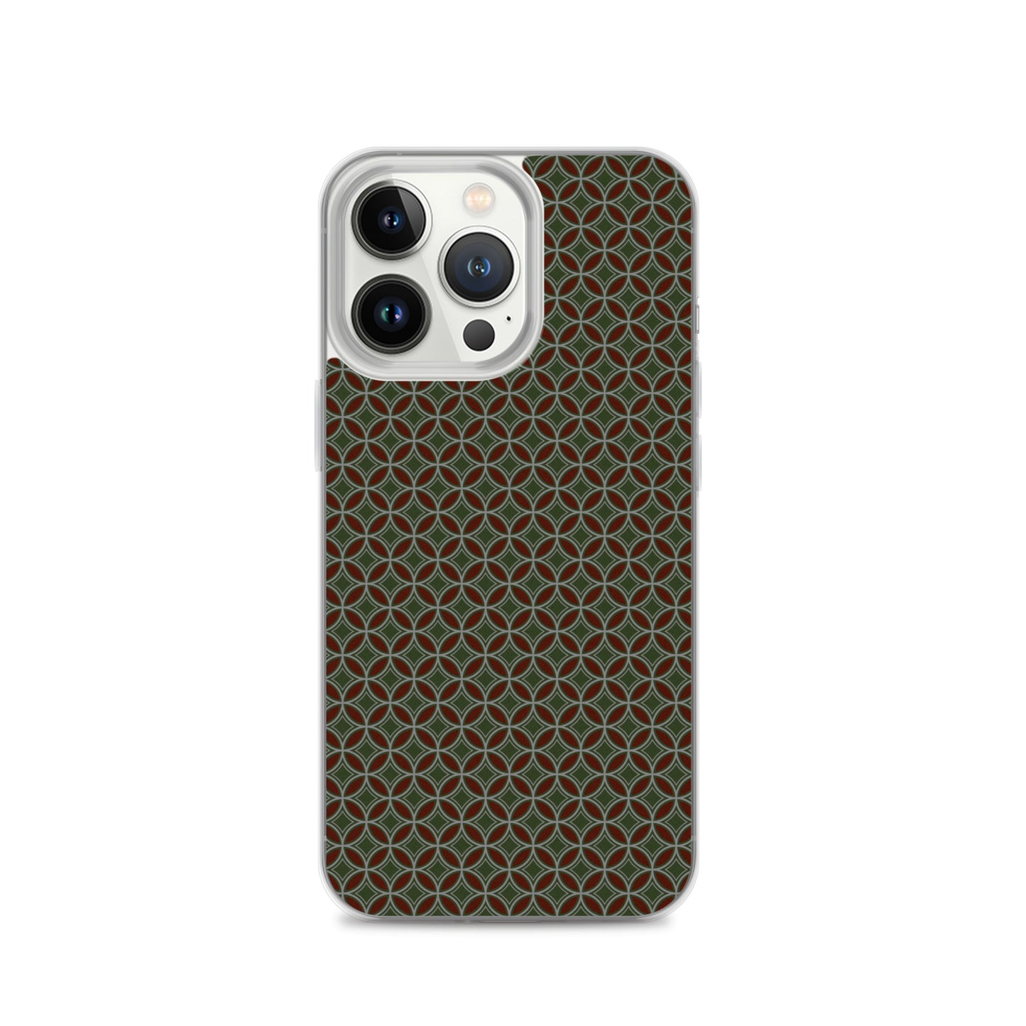 Flower of Life Tree Green Clear Case for iPhone®