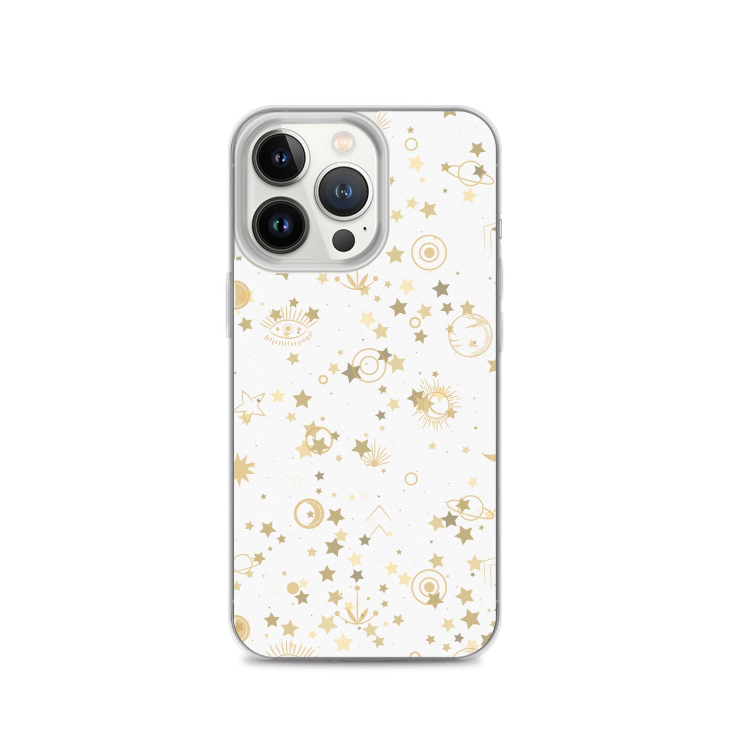 Golden Star Galaxy Clear Case for iPhone®