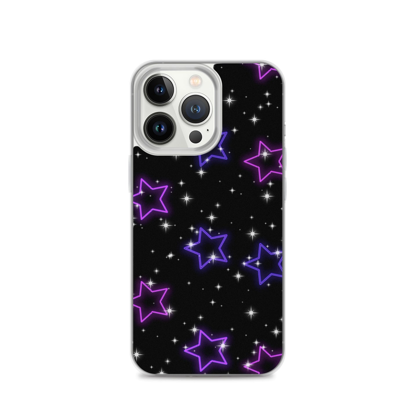 Neon Star Clear Case for iPhone®