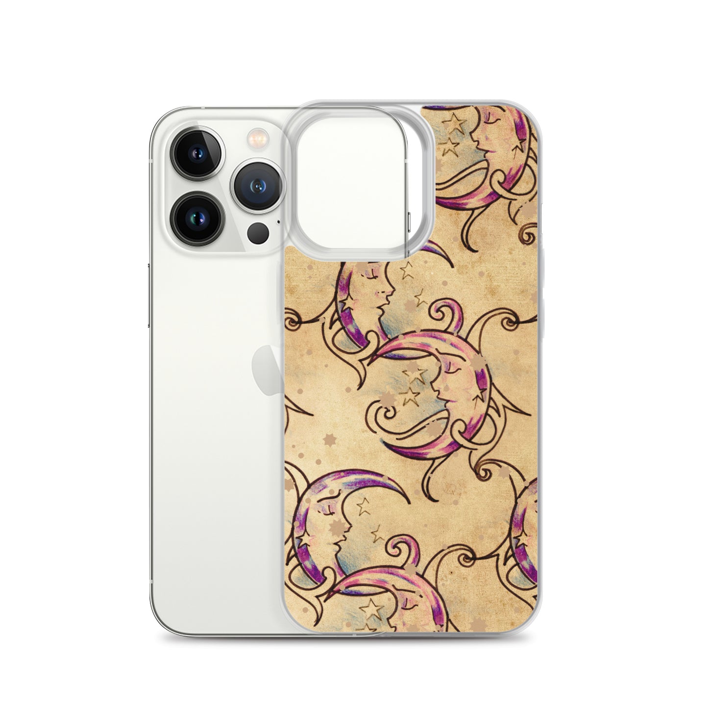 Latte Moon Clear Case for iPhone®