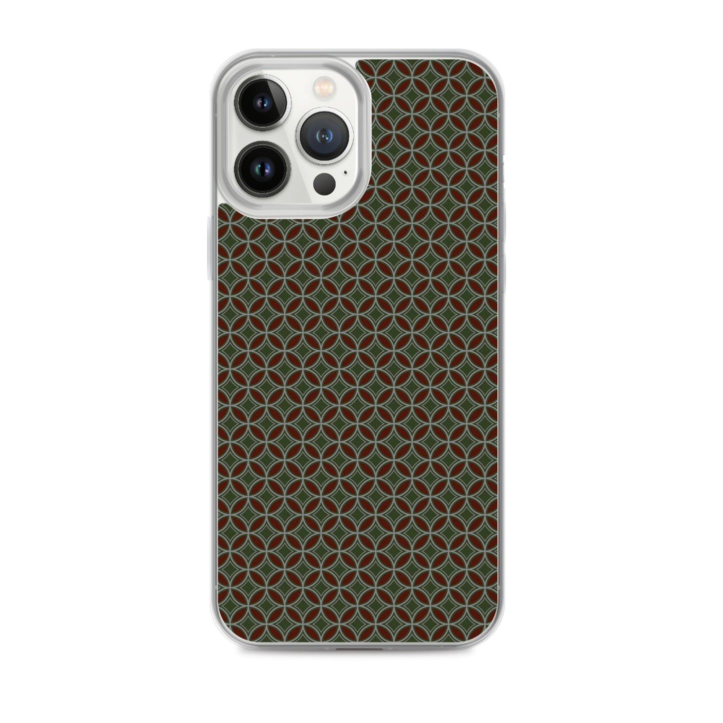 Flower of Life Tree Green Clear Case for iPhone®