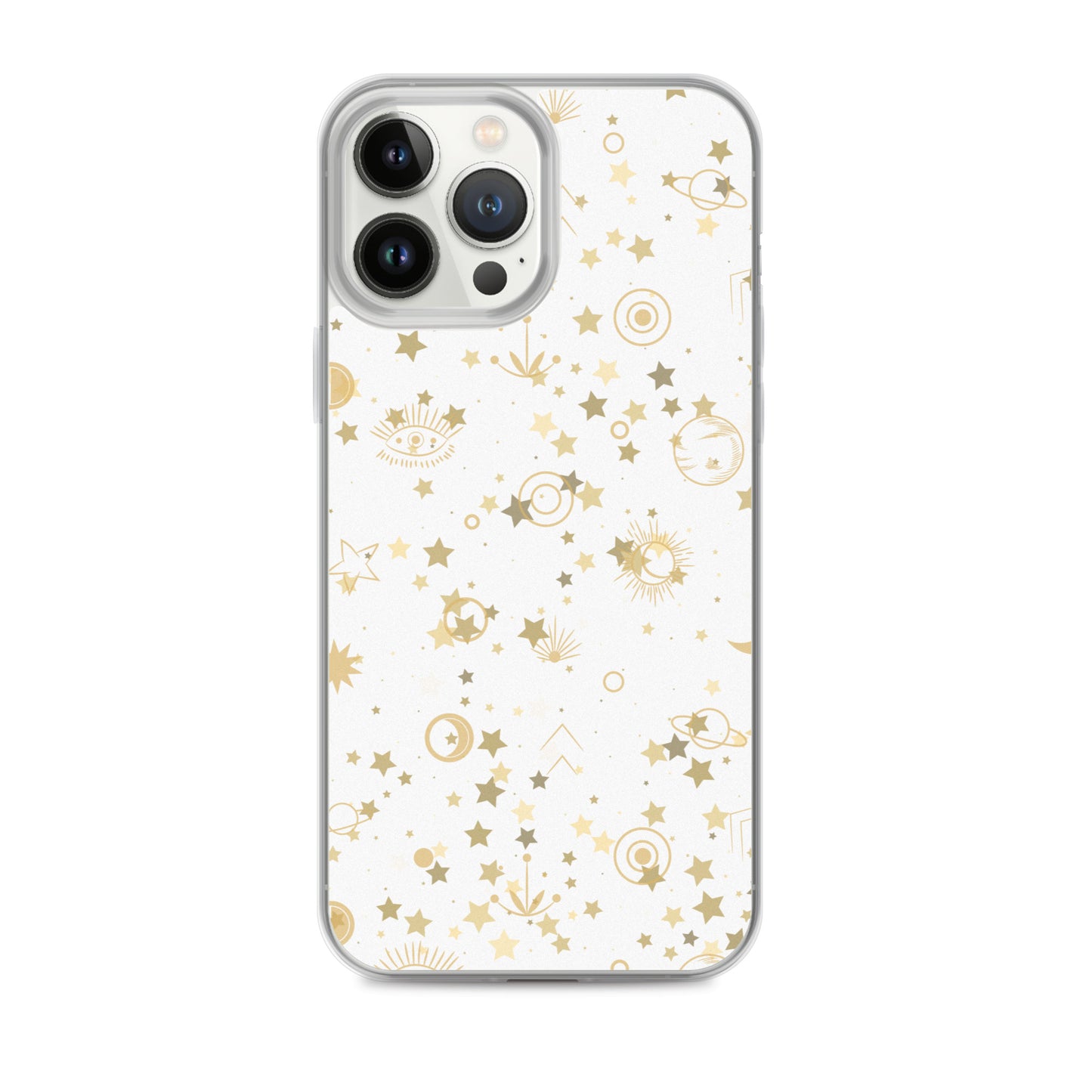 Golden Star Galaxy Clear Case for iPhone®