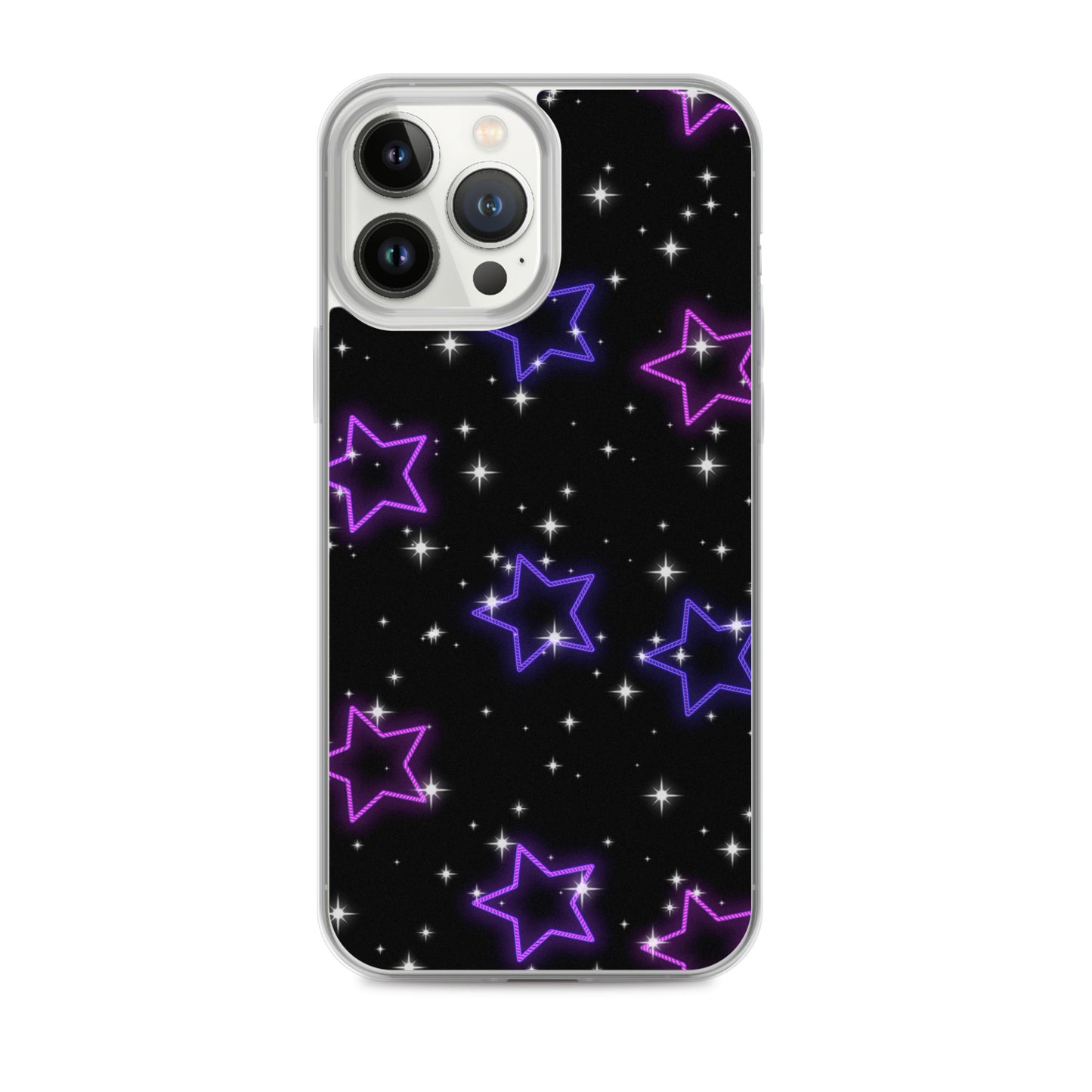 Neon Star Clear Case for iPhone®