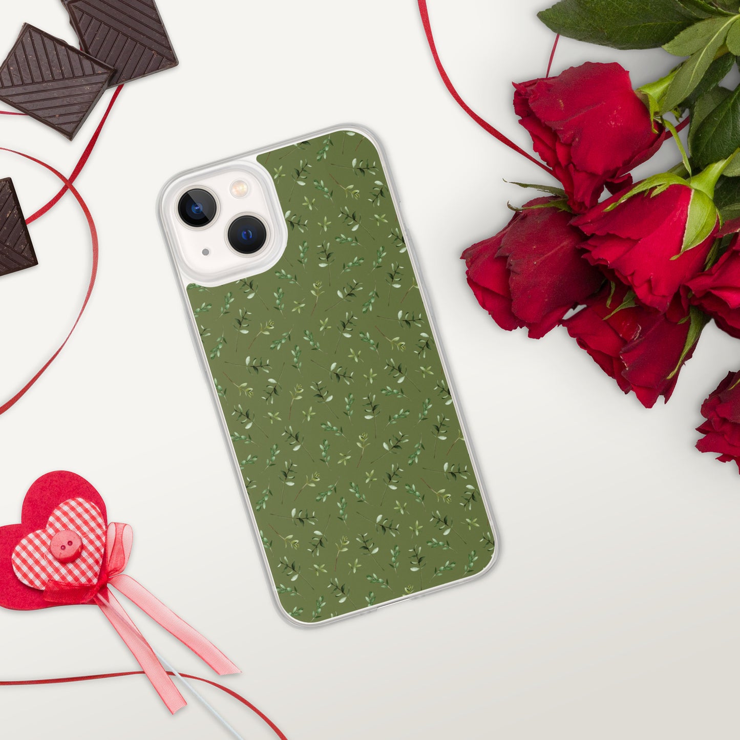 Greenery Wood Green Clear Case for iPhone®