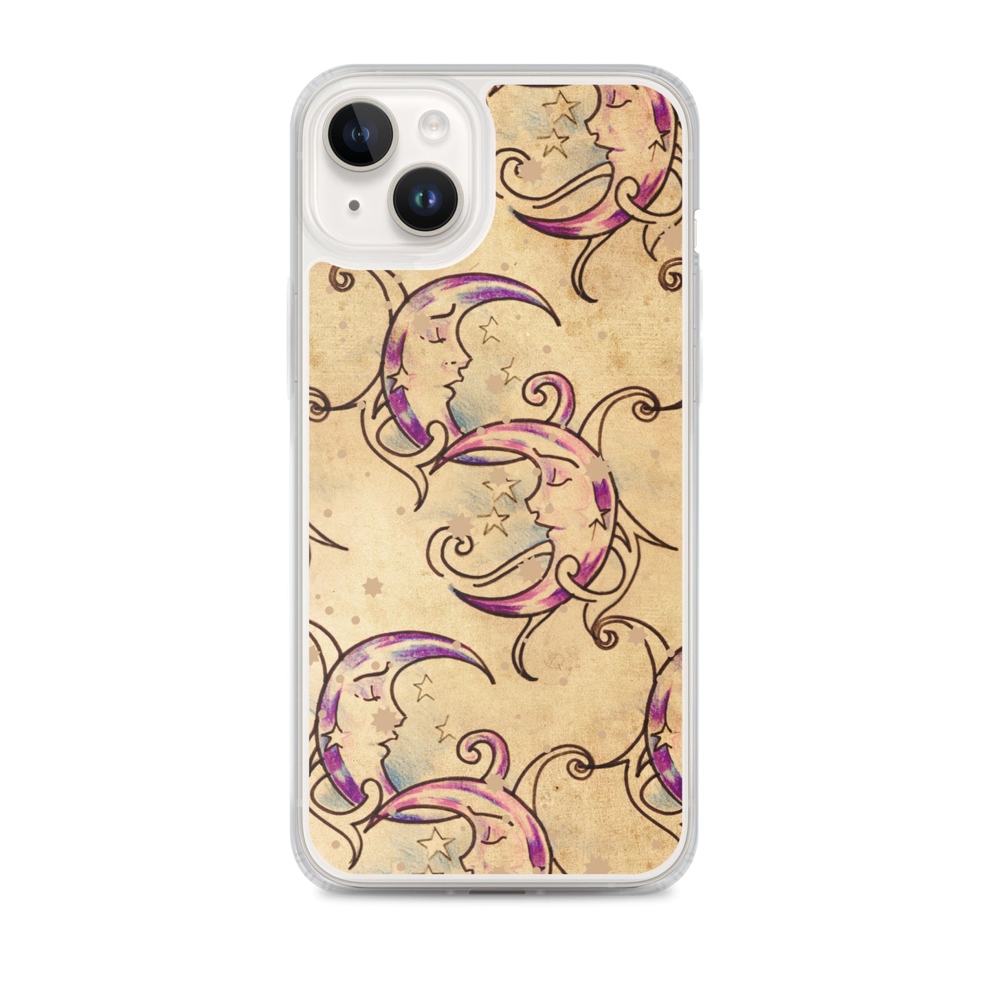 Latte Moon Clear Case for iPhone®