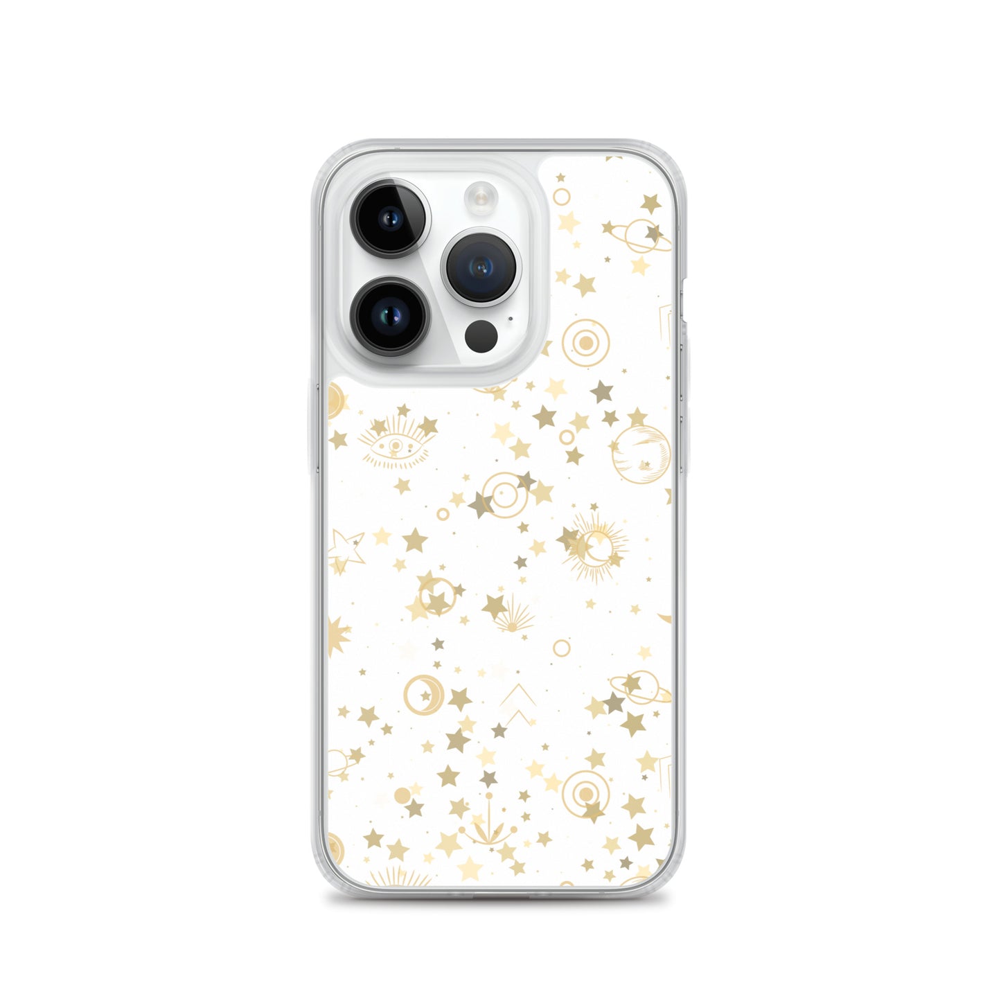 Golden Star Galaxy Clear Case for iPhone®