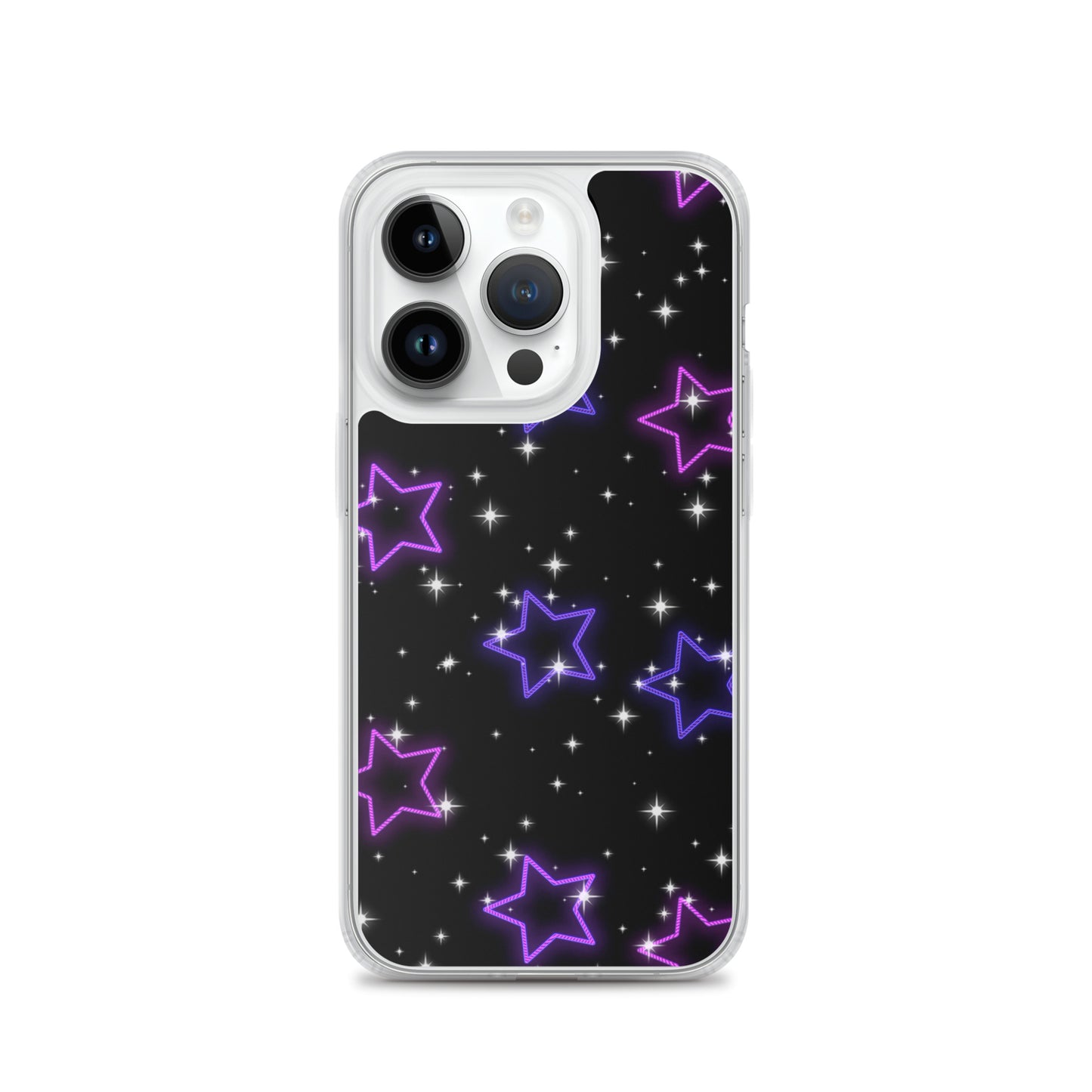 Neon Star Clear Case for iPhone®