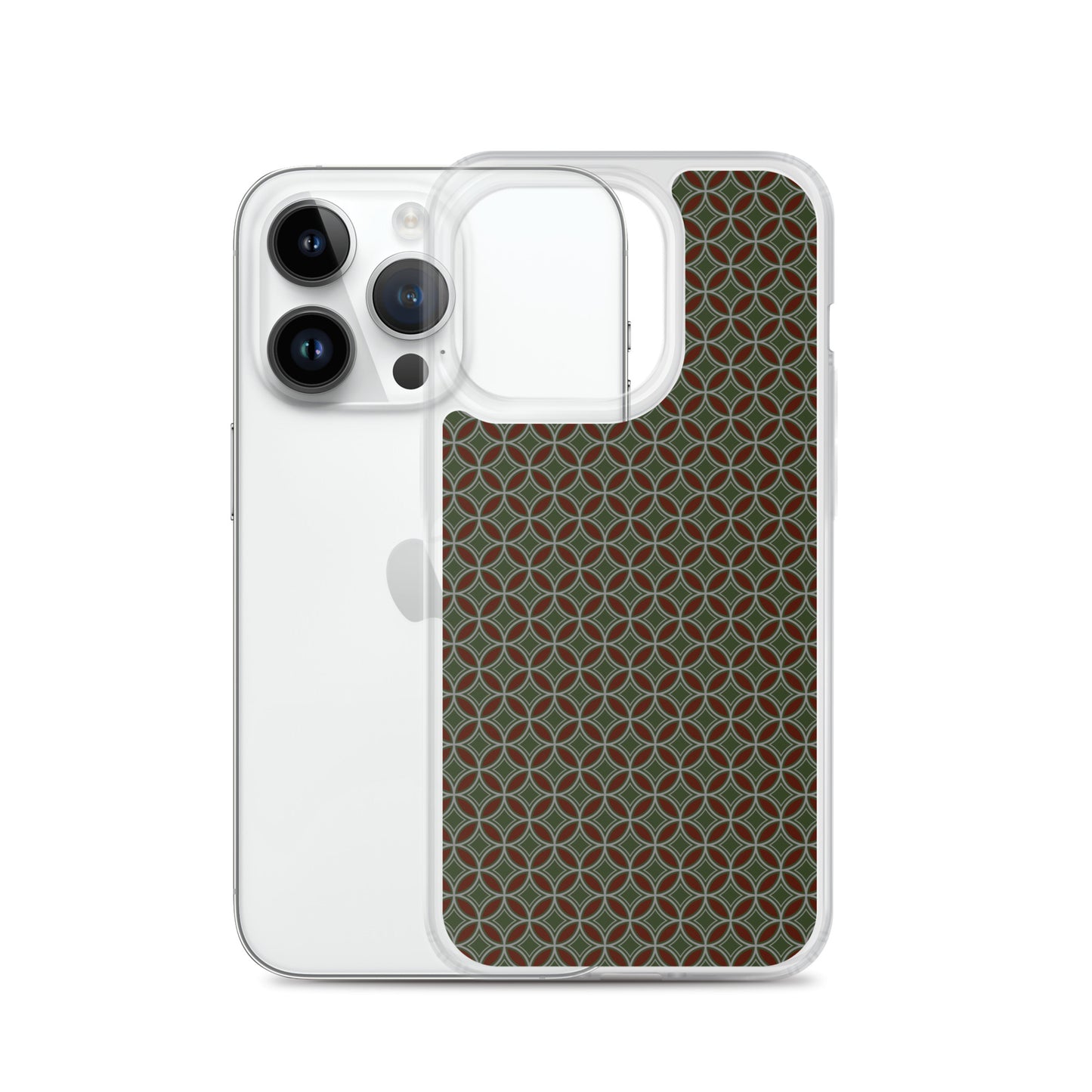 Flower of Life Tree Green Clear Case for iPhone®