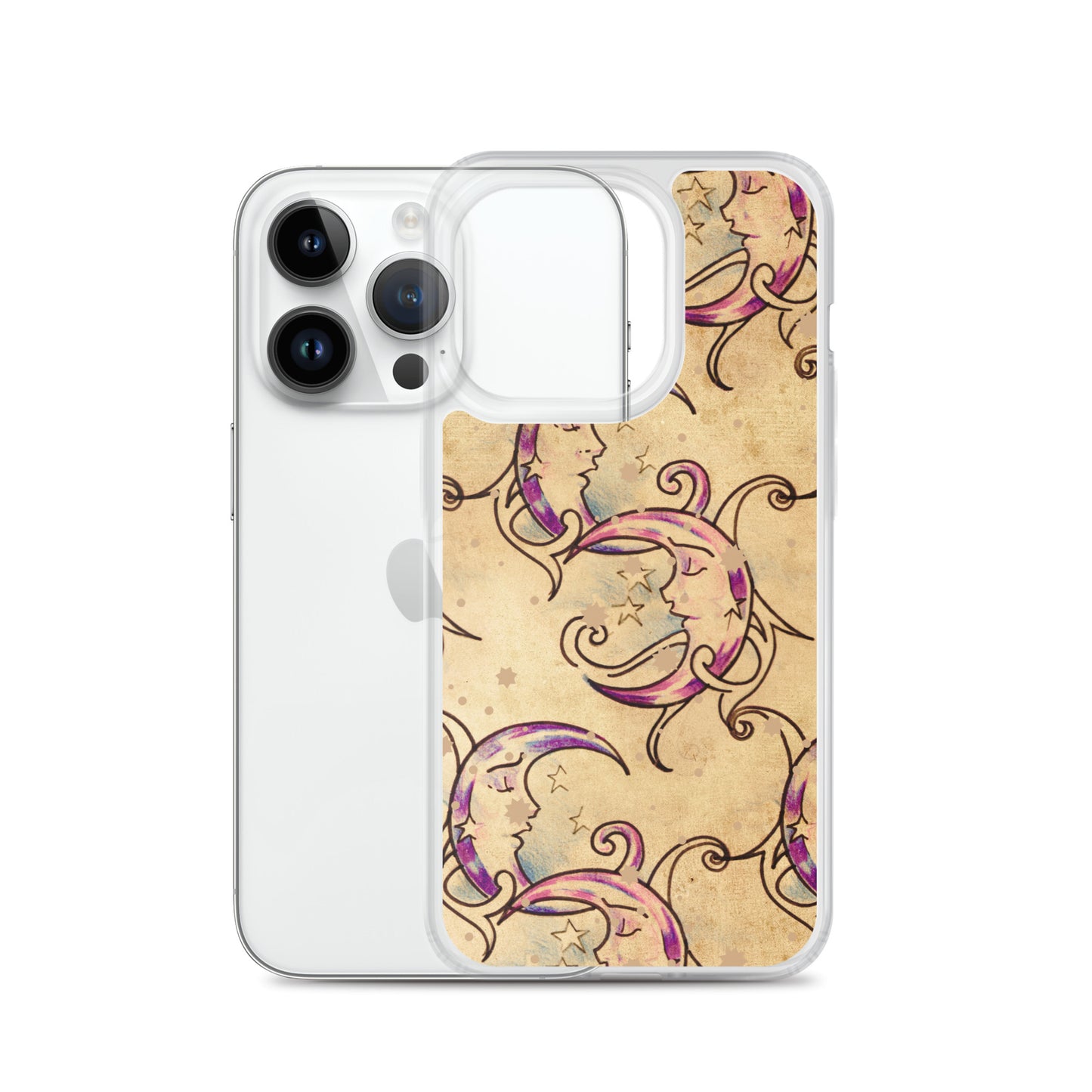 Latte Moon Clear Case for iPhone®