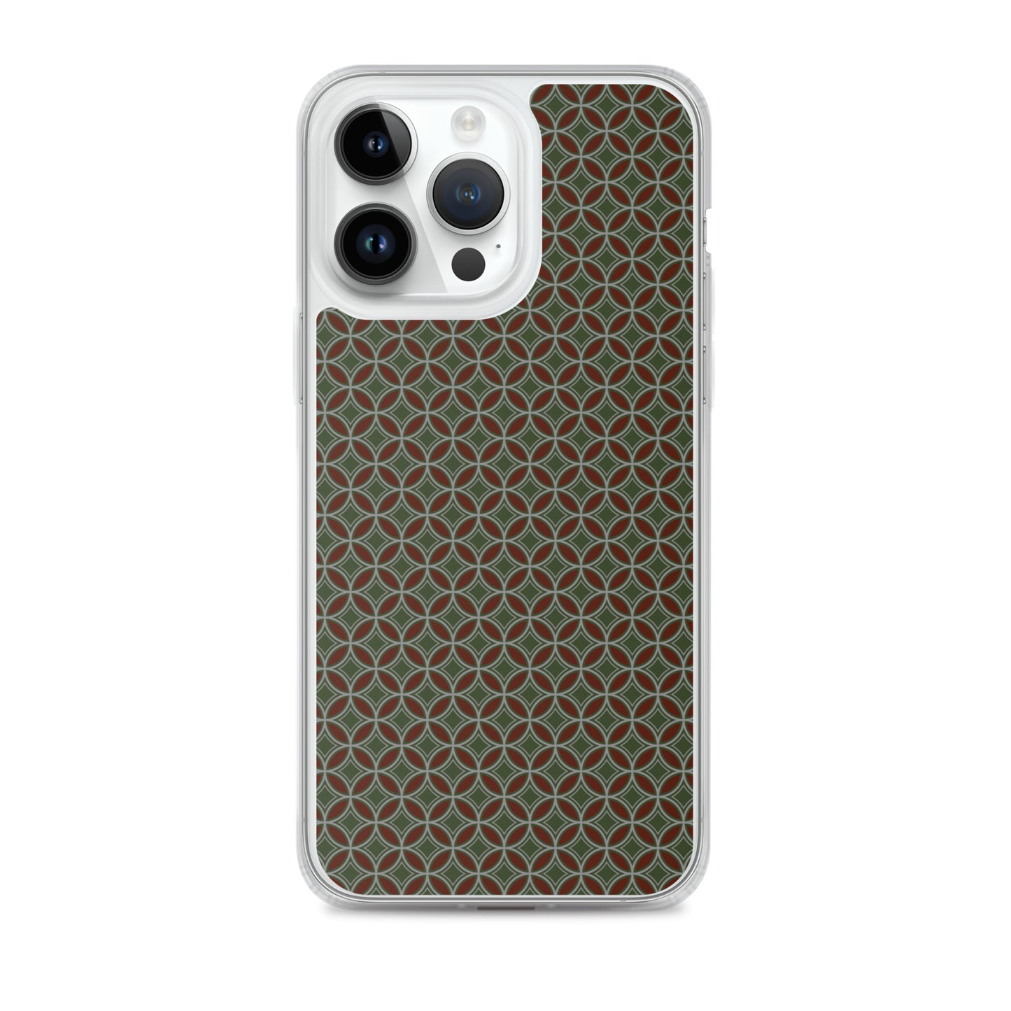 Flower of Life Tree Green Clear Case for iPhone®