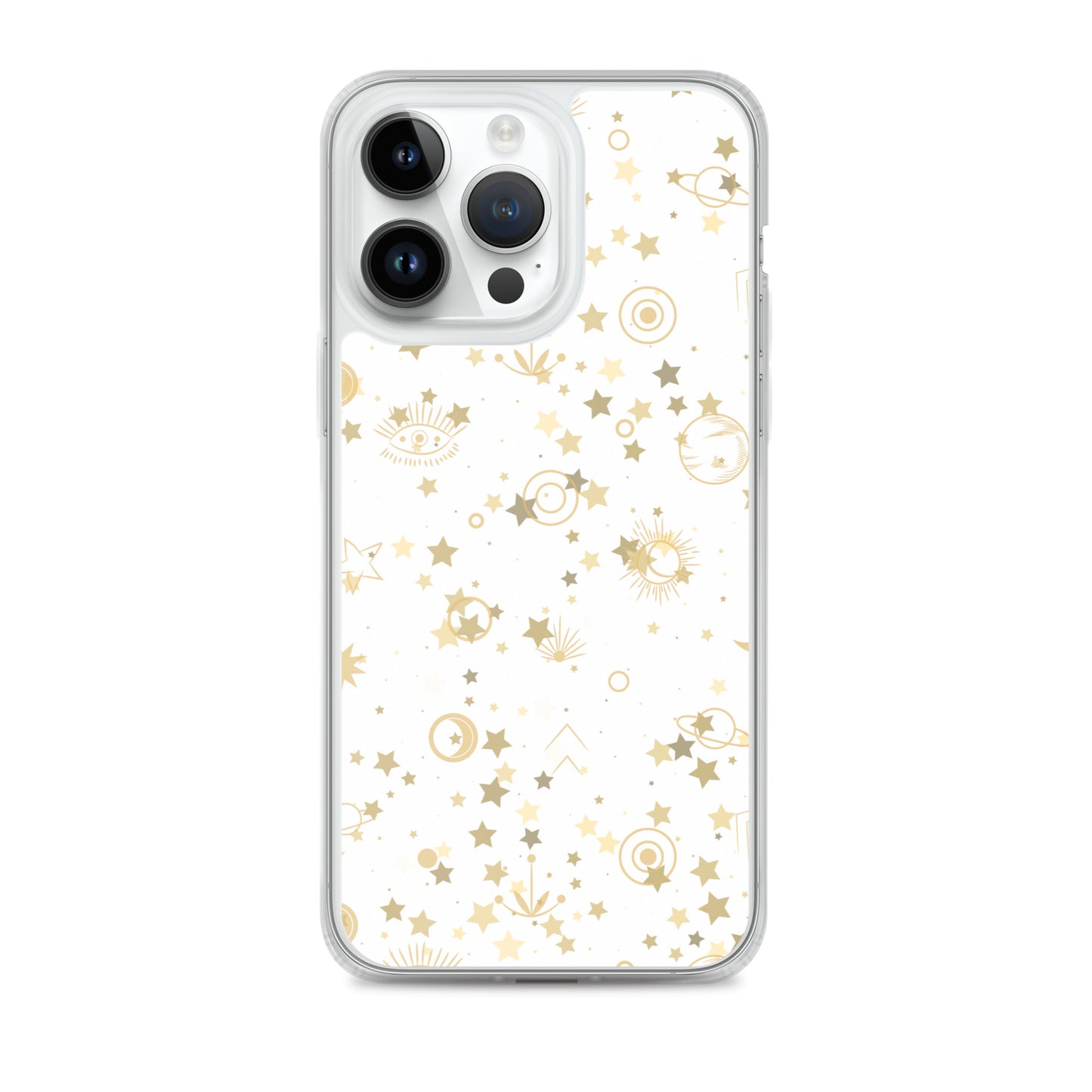 Golden Star Galaxy Clear Case for iPhone®