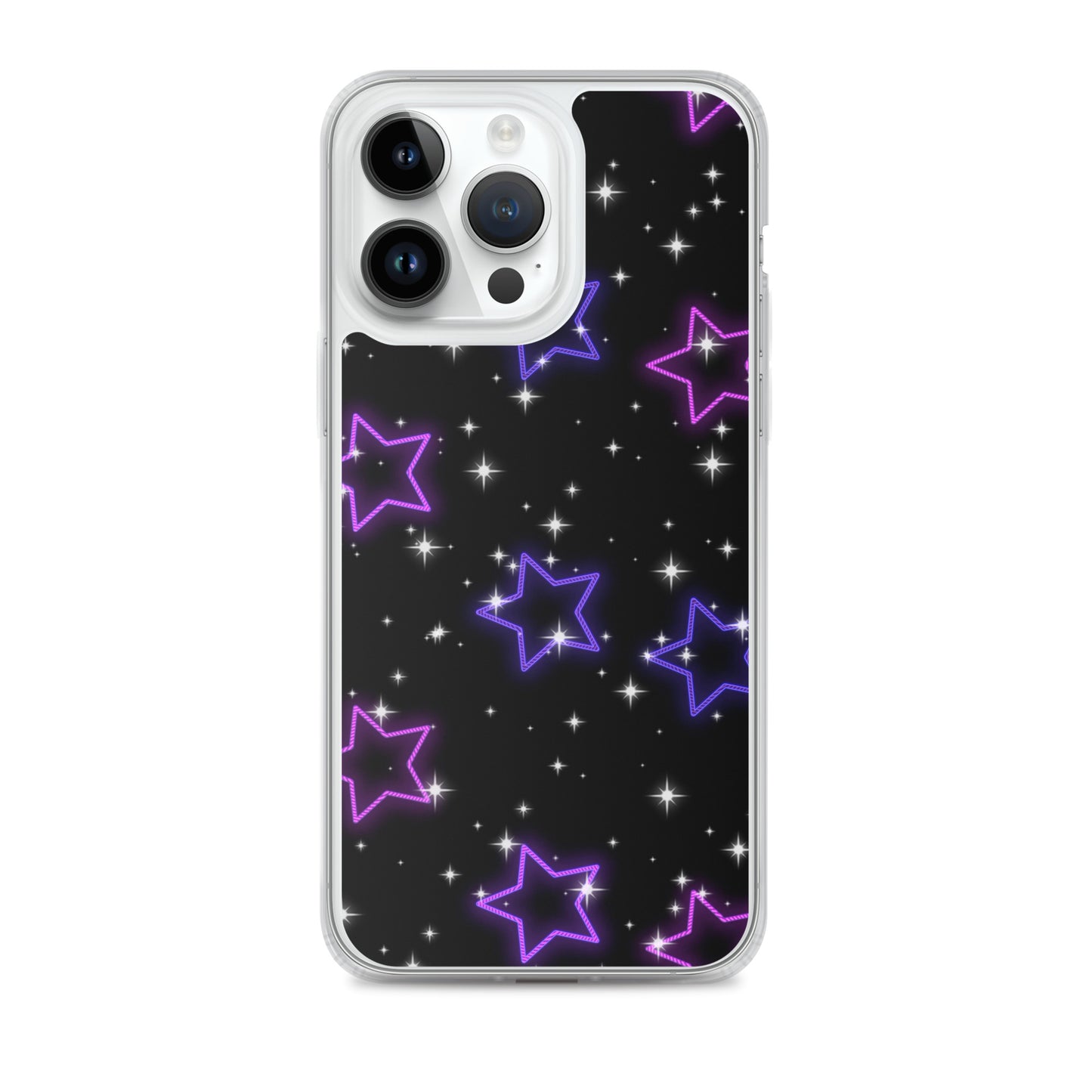 Neon Star Clear Case for iPhone®