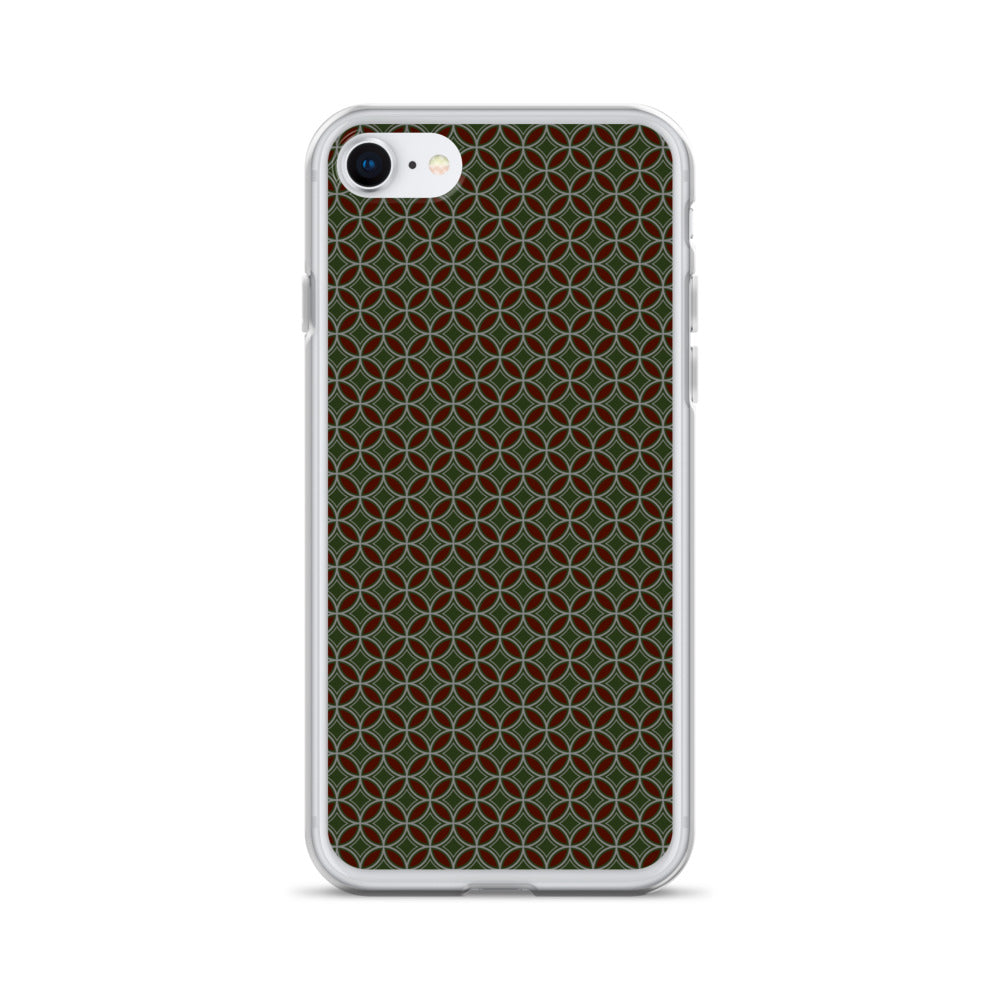 Flower of Life Tree Green Clear Case for iPhone®